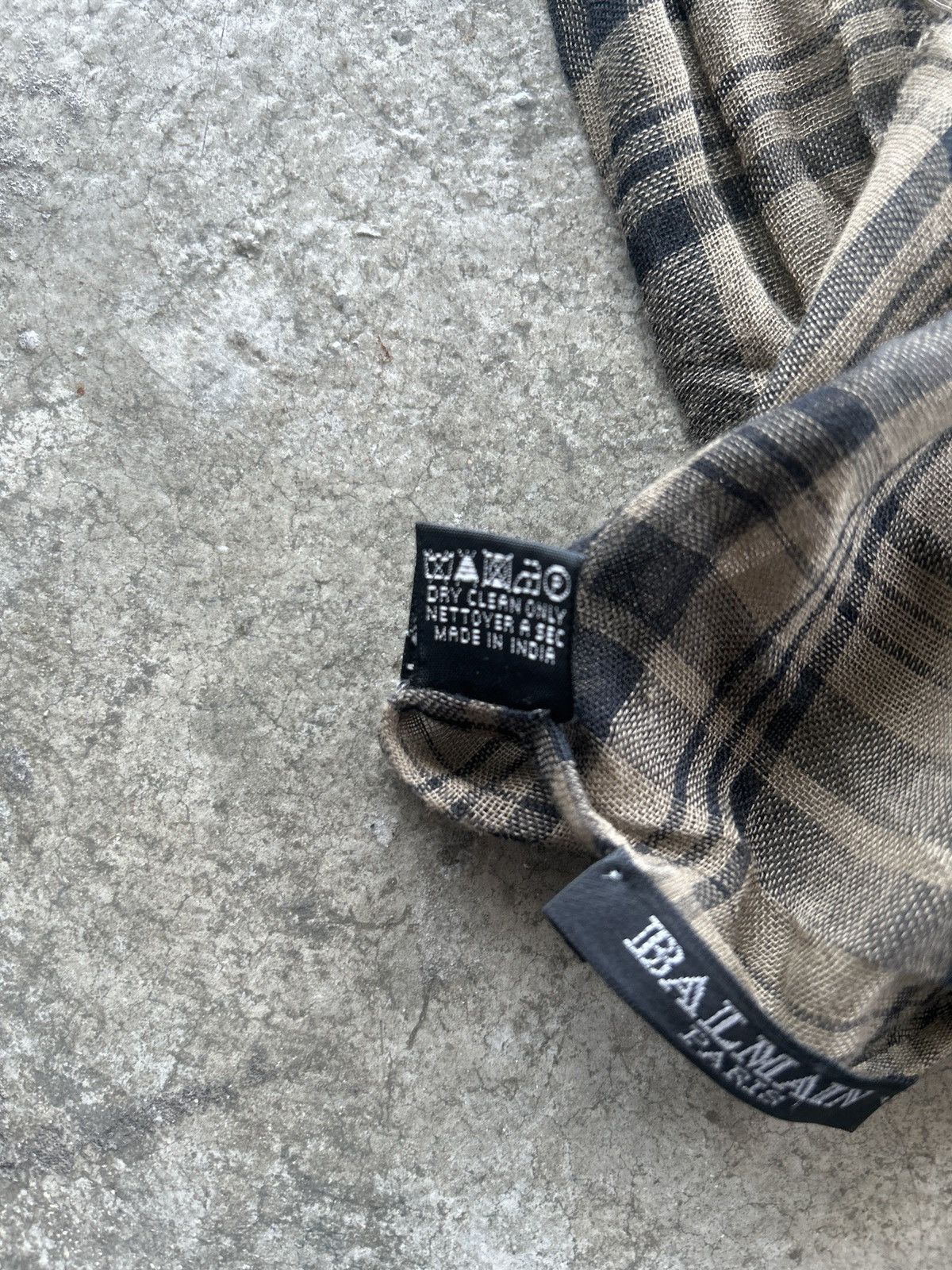 Balmain Balmain Homme SS10 Scarf Decarnin Size ONE SIZE - 5 Thumbnail