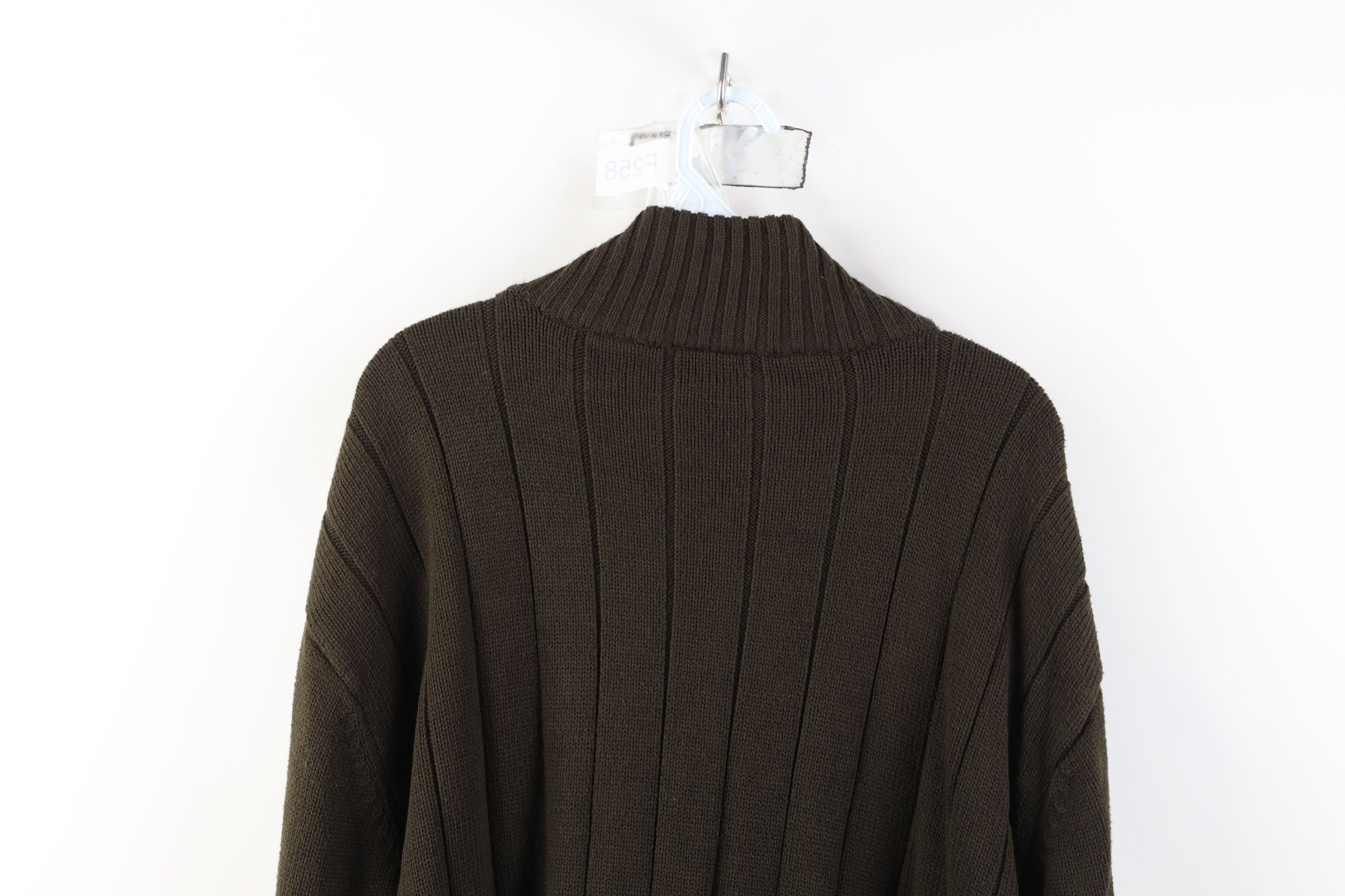 Southpole Vintage 90s Y2K South Pole Half Zip Pullover Sweater Brown Size US XL / EU 56 / 4 - 12 Thumbnail