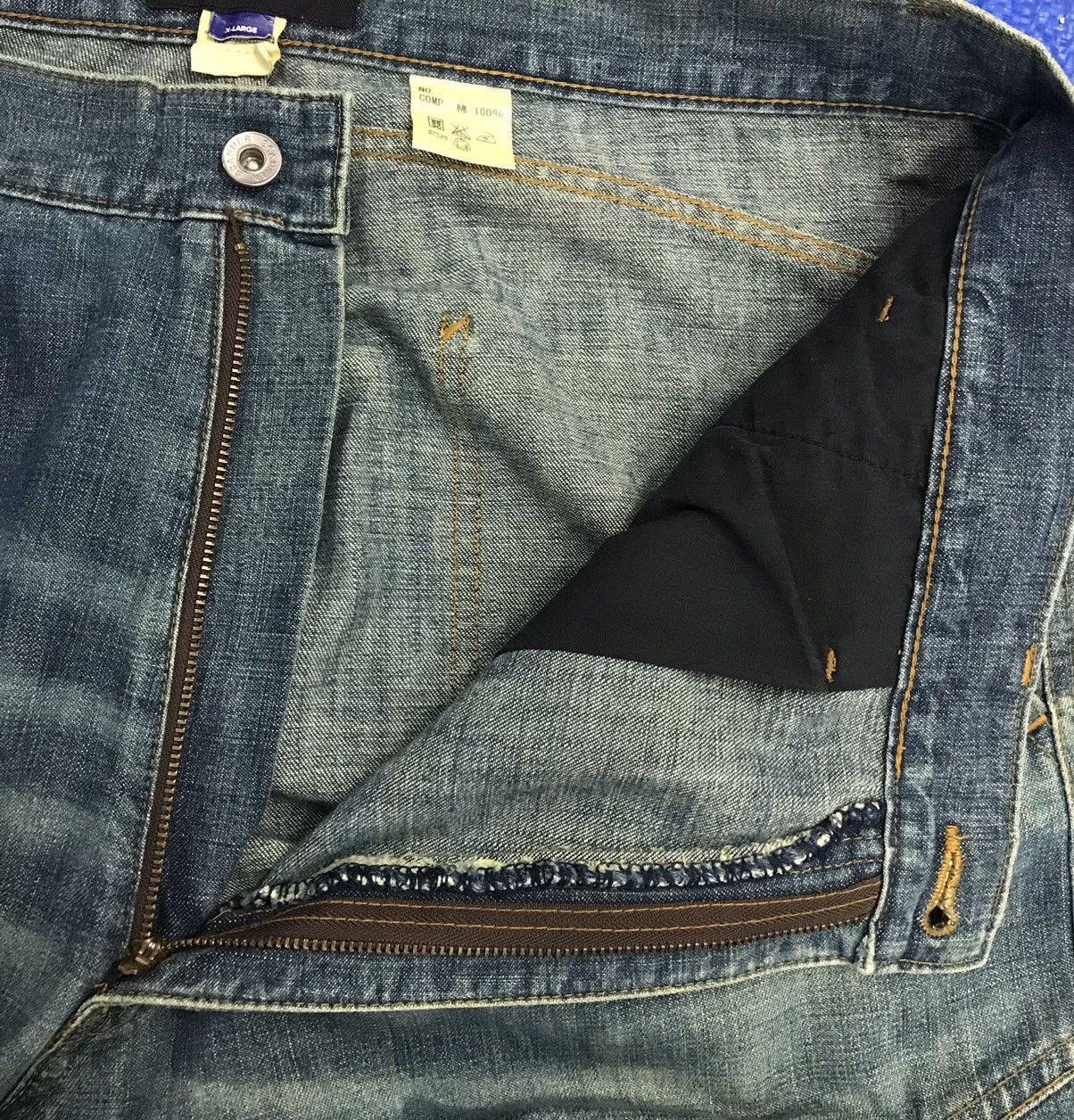Japanese Brand × Vintage Vintage Scanners Denim Pants Size US 37 - 15 Thumbnail