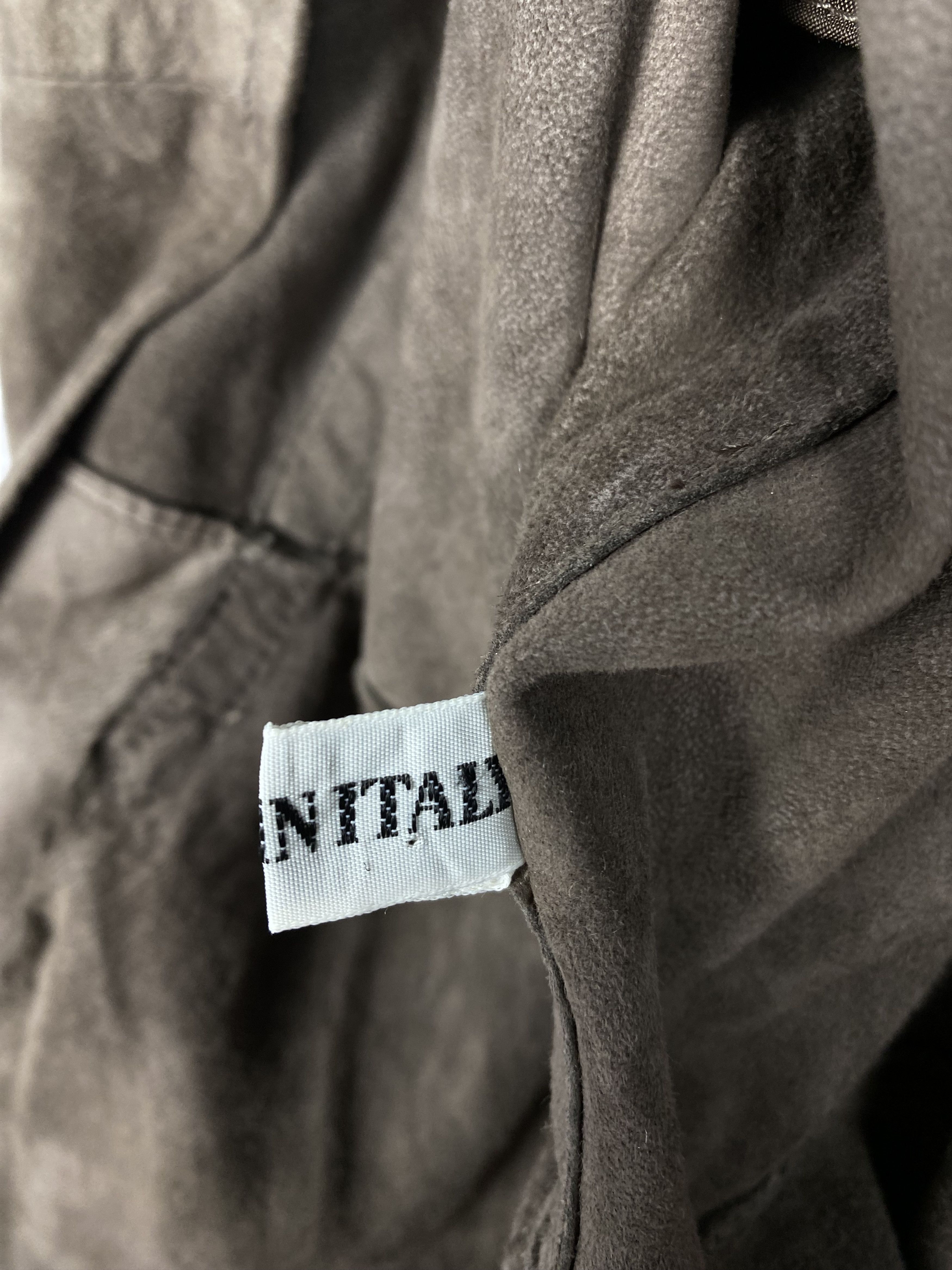 Vintage Vintage Italian Multi Pocket Button Up Plain Canvas Jacket Size US S / EU 44-46 / 1 - 7 Thumbnail