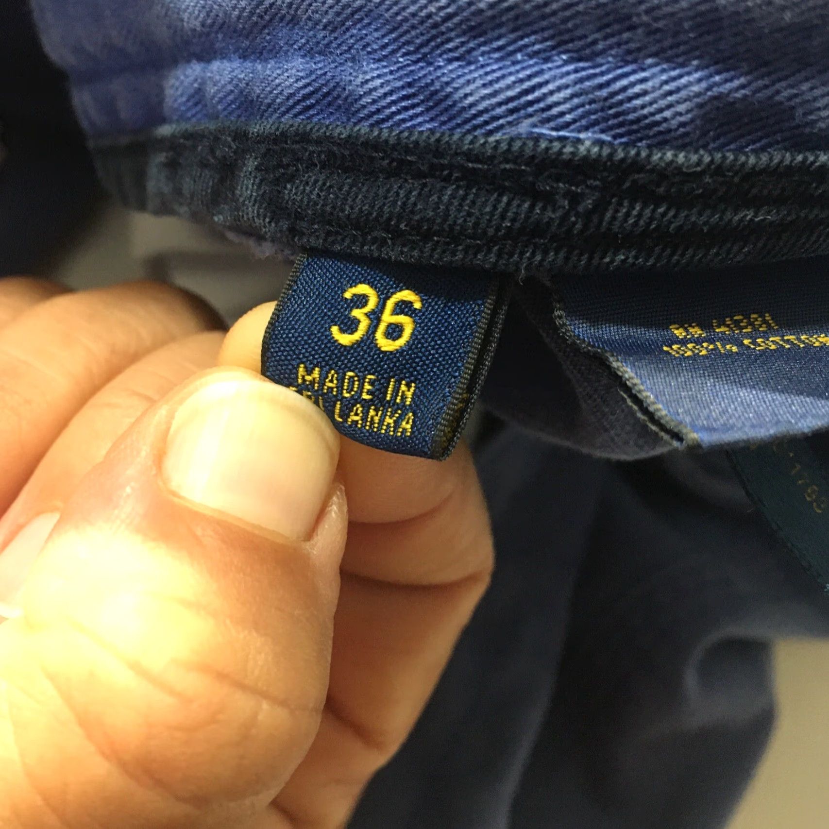 Polo Ralph Lauren Polo Ralph Lauren Mens Chino Shorts Size 36 Cargo Pocket Blue Size US M / EU 48-50 / 2 - 7 Thumbnail