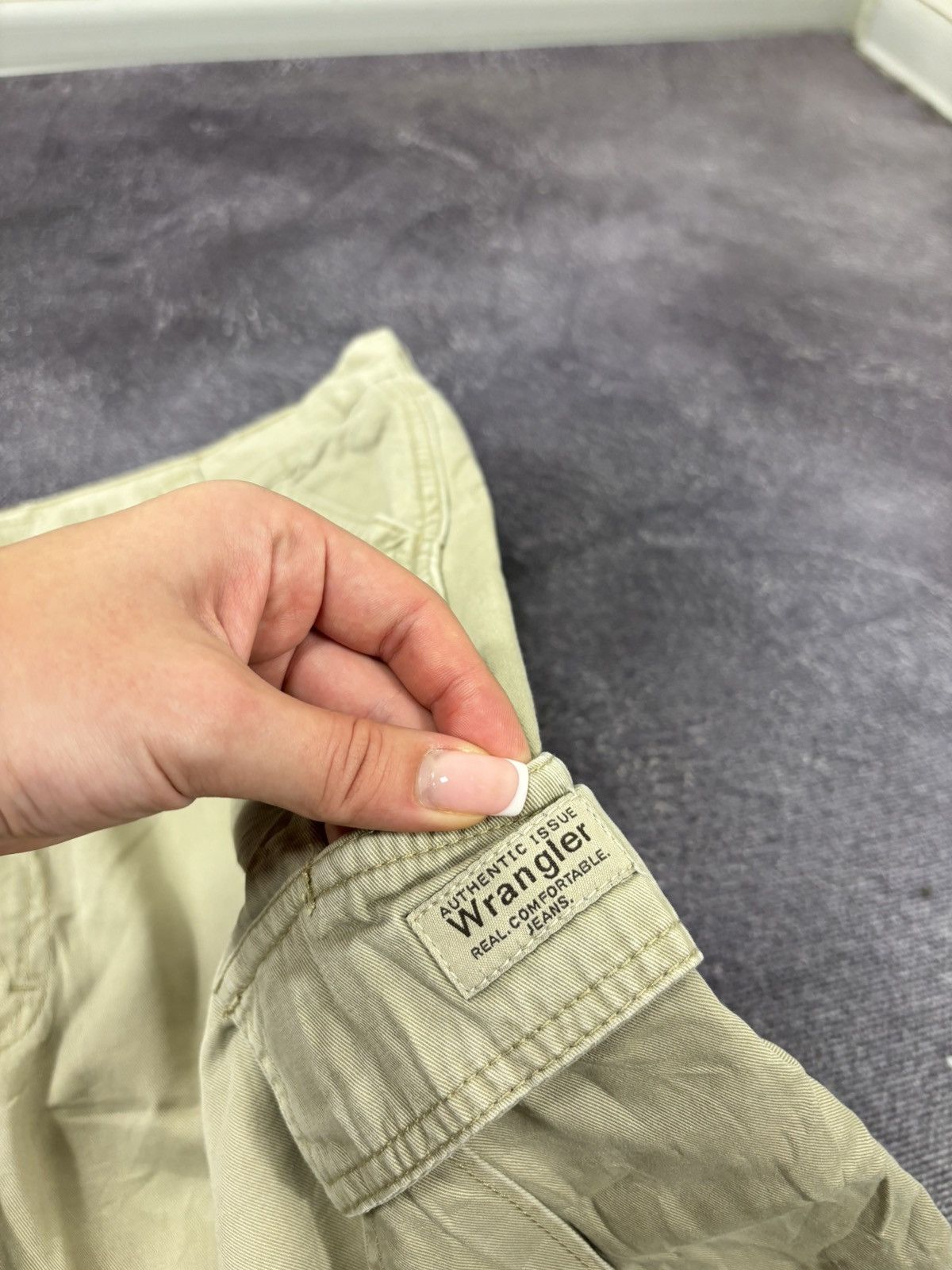 Vintage Vintage Wrangler Y2K Utility Military Hype Cargo Shorts Size US 36 / EU 52 - 6 Thumbnail