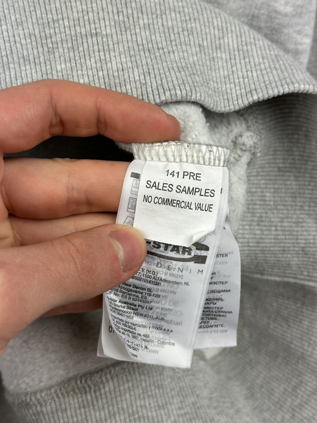 G-Star SAMPLES! G-Star Raw Anderson R Sweatshirt Long Sleeve Men’s Size US L / EU 52-54 / 3 - 14 Thumbnail