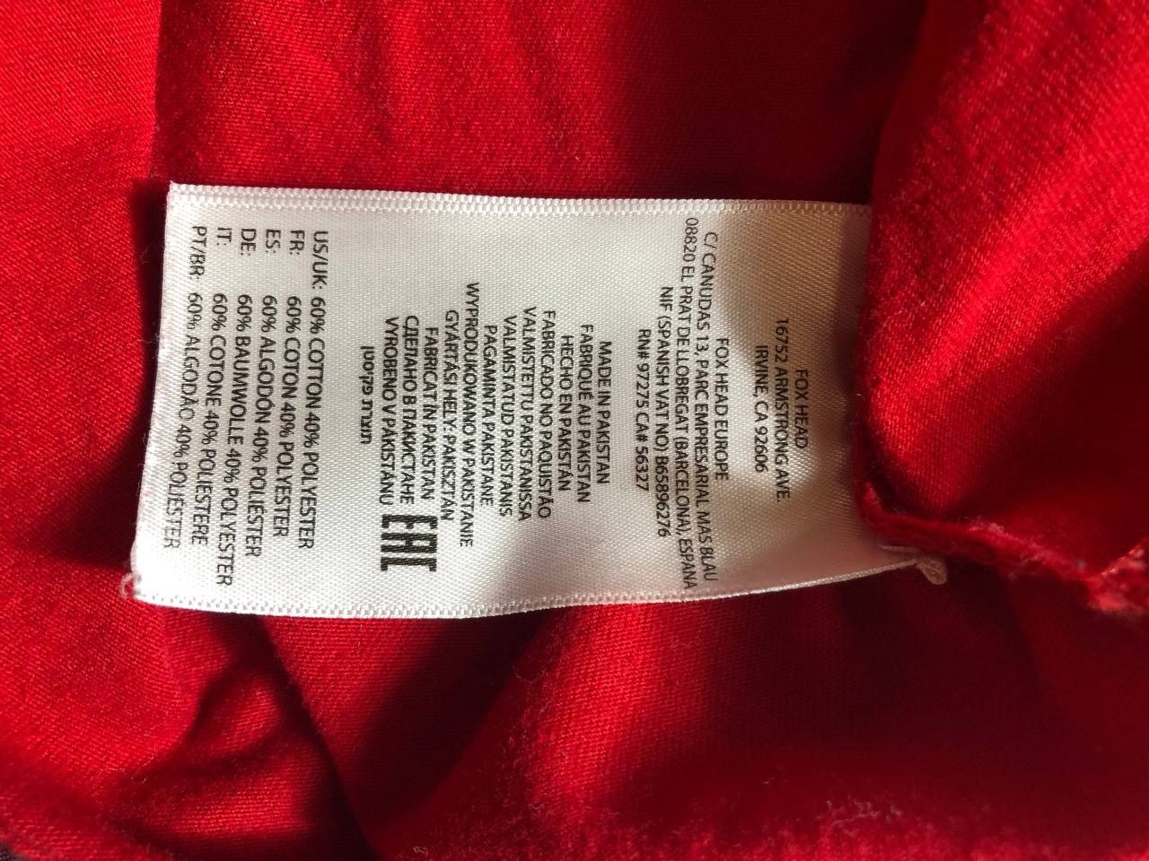 Fox Racing Streetwear T-Shirt Fox Racing big logo Y2K Vintage Size US M / EU 48-50 / 2 - 4 Thumbnail