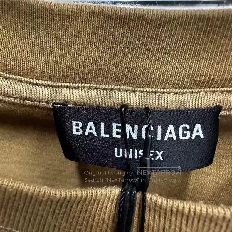 Balenciaga Balenciaga Khaki grain short sleeve Size US L / EU 52-54 / 3 - 2 Thumbnail