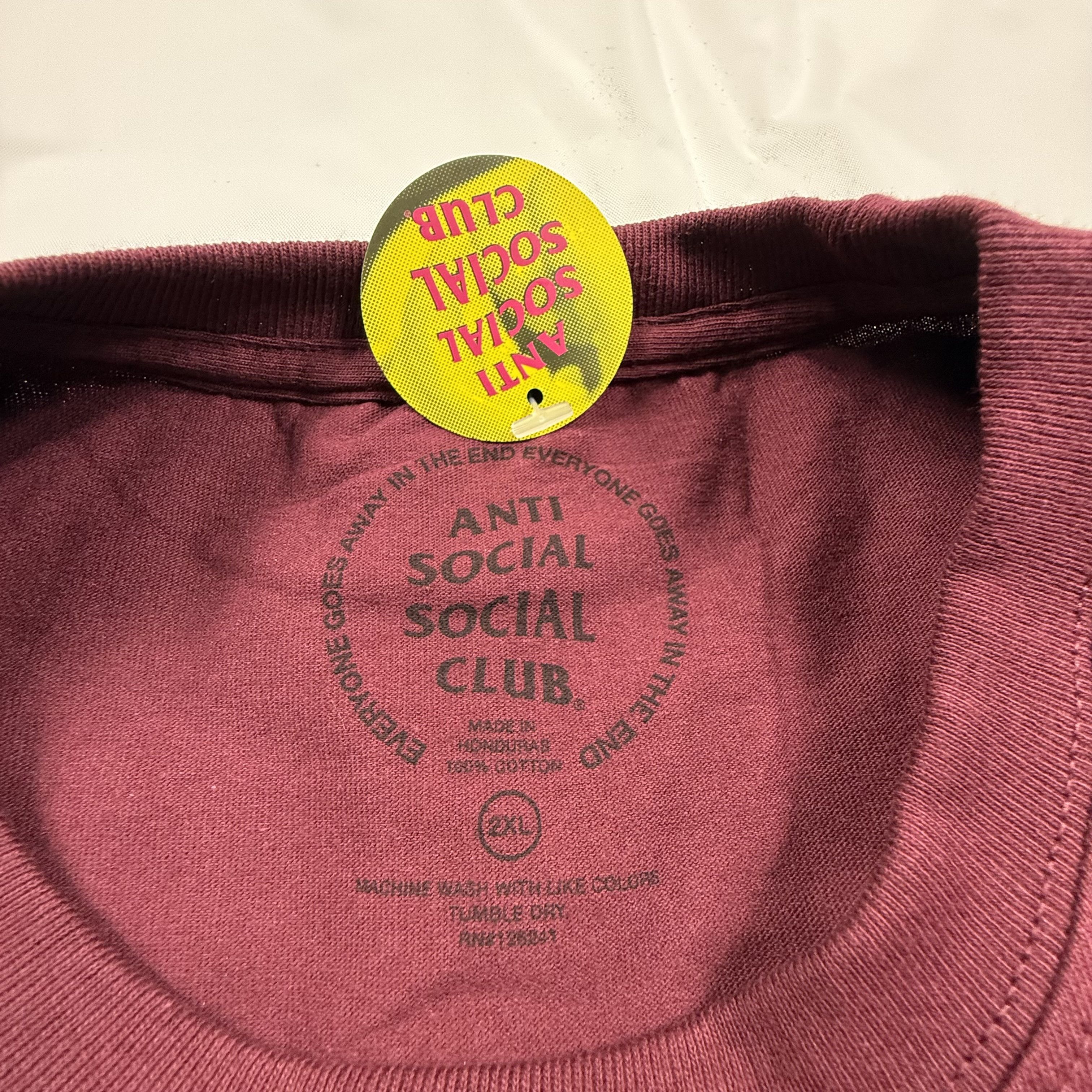 Anti Social Social Club Anti Social Social Club Duct Tape Blue Camo Logo T-Shirt Size US XXL / EU 58 / 5 - 5 Thumbnail