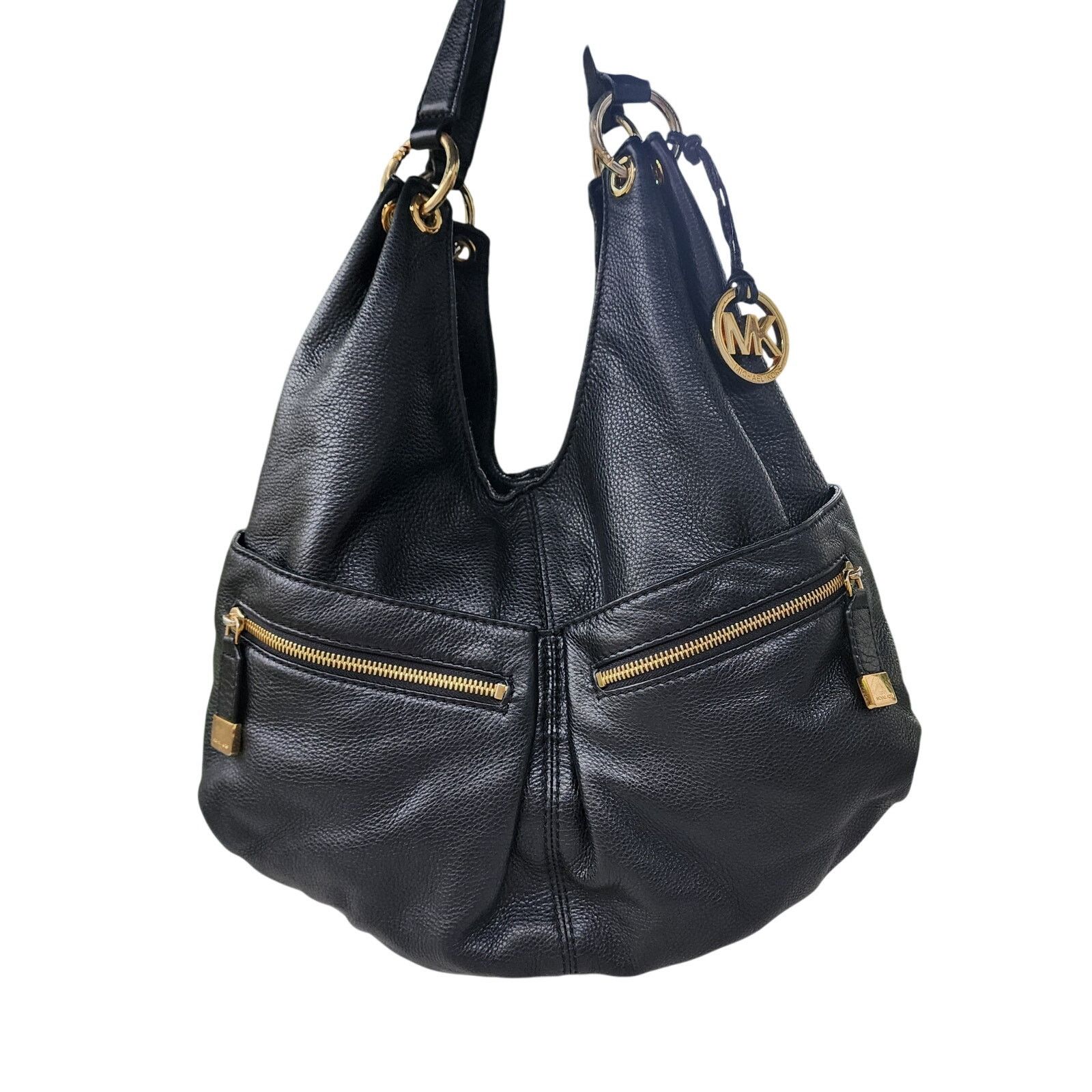 Michael Kors Michael Kors Layton Leather Large Hobo Bag Size ONE SIZE - 12 Thumbnail