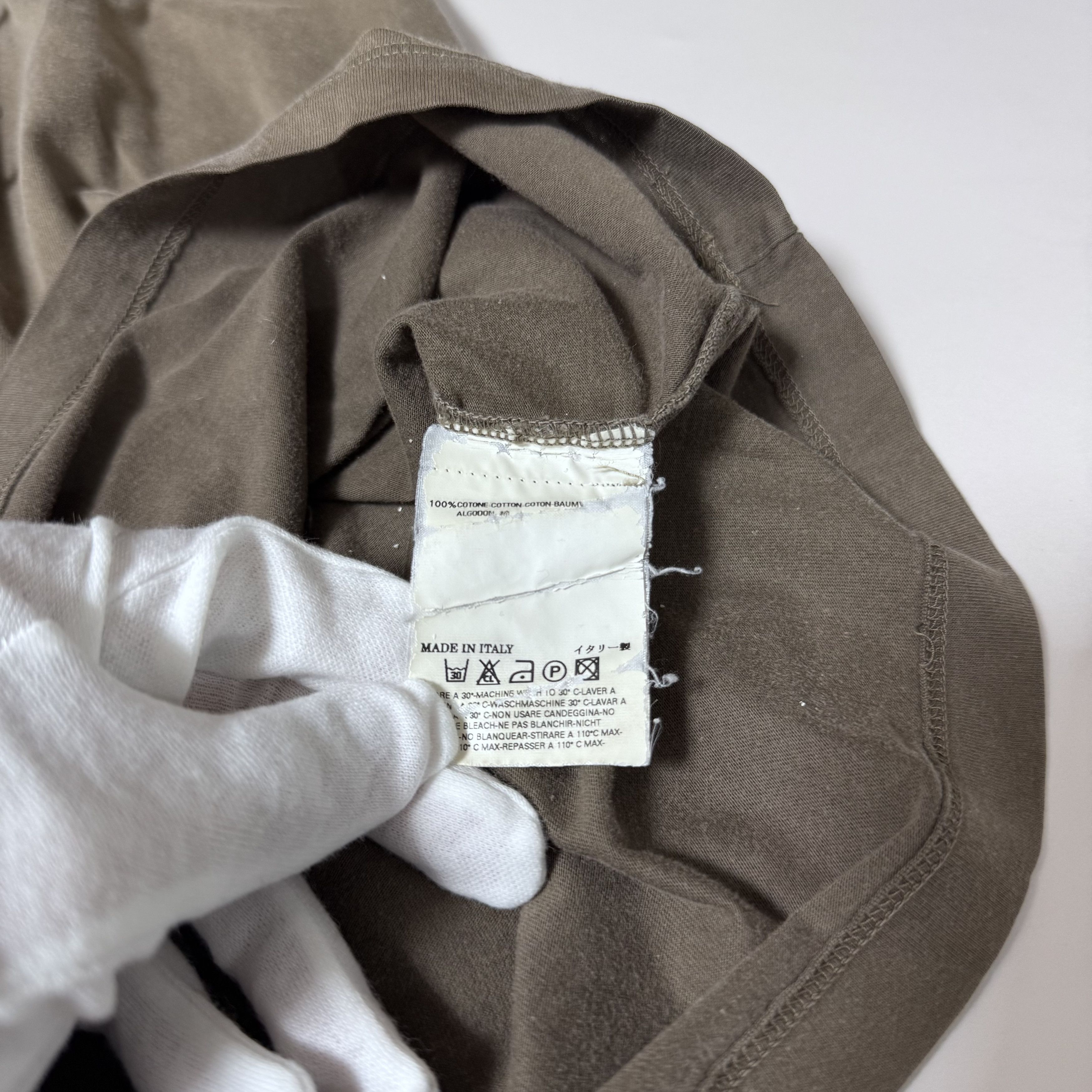 Maison Margiela MAISON MARTIN MARGIELA AW06 HENLEY NECK SHIRT SIZE 52 Size US L / EU 52-54 / 3 - 4 Thumbnail