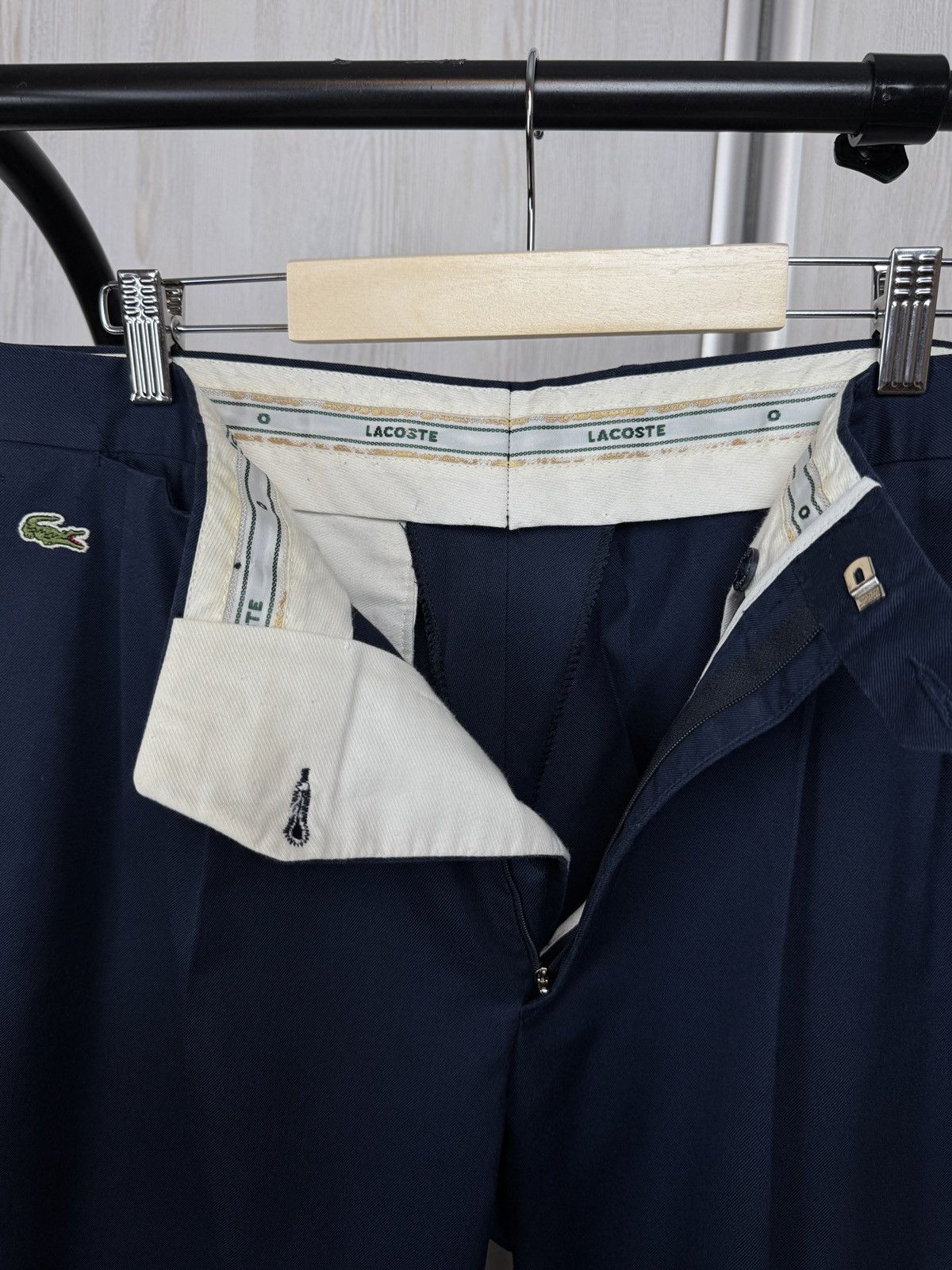 Lacoste Chemise Lacoste vintage 90s wide chino pants Size US 36 / EU 52 - 14 Thumbnail