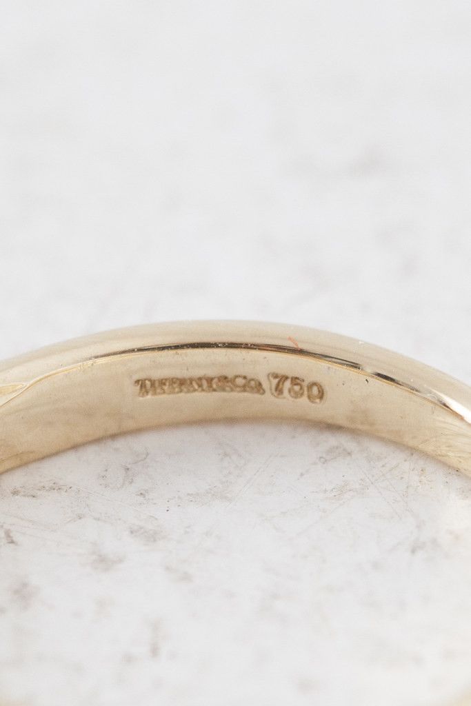 Tiffany & Co. Tiffany & co 18k gold ring w/ diamonds & sapphires Size ONE SIZE - 6 Thumbnail