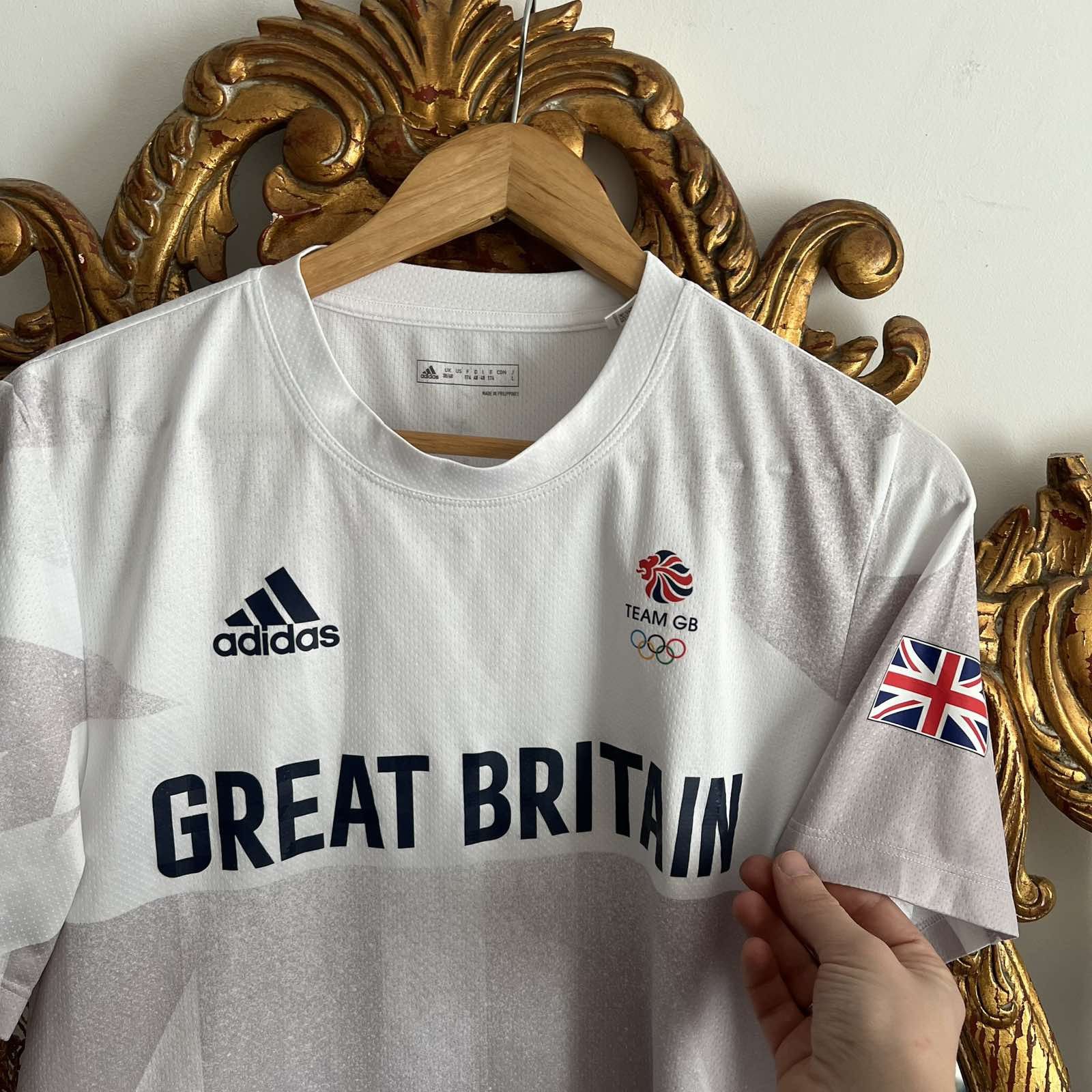 Adidas Adidas Great Britain Team 2020 Olympics Jersey Sz m Size US M / EU 48-50 / 2 - 3 Thumbnail