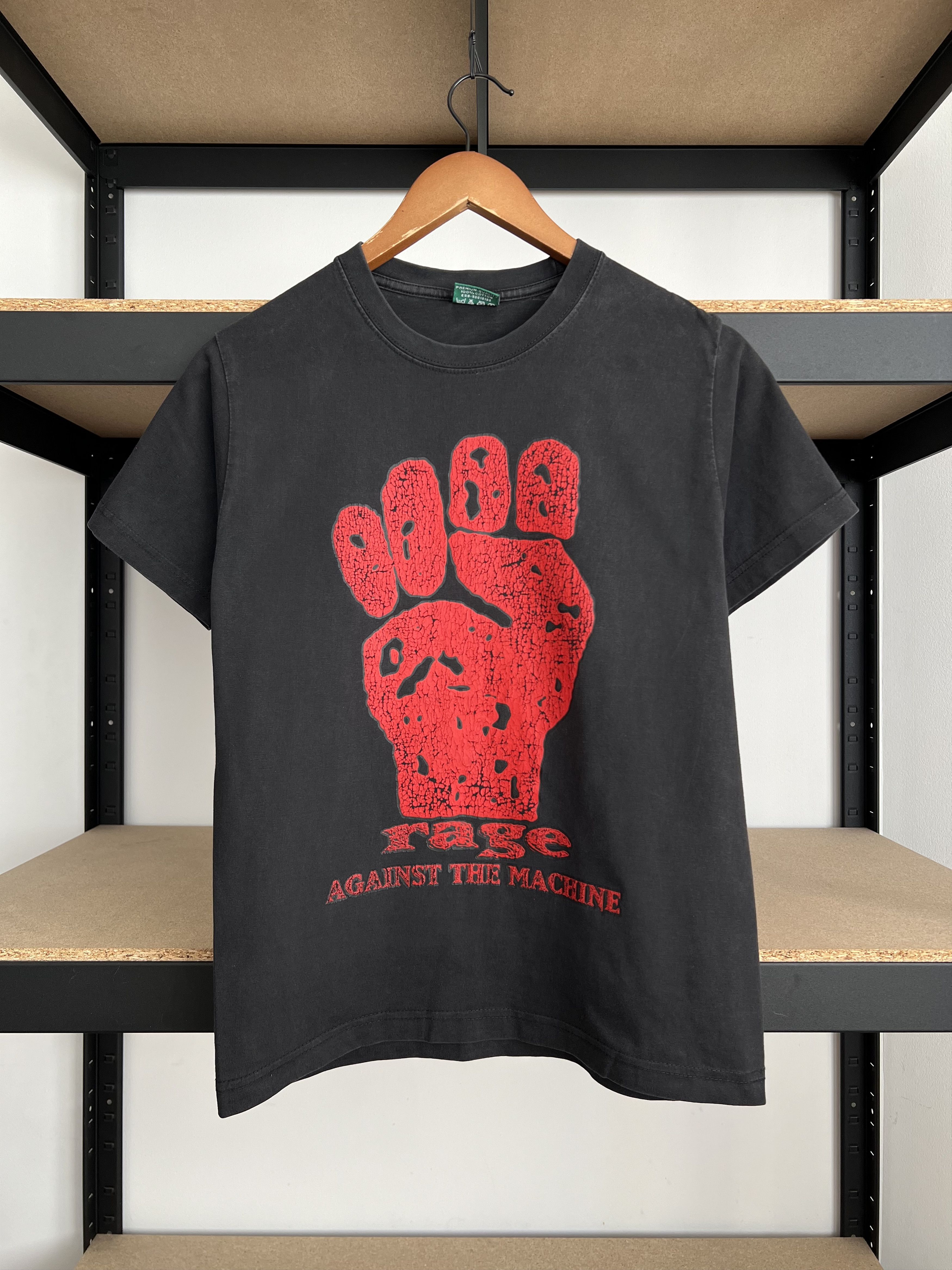 Band Tees Vintage 2000s Rage Against the Machine RATM Black T-shirt Size US S / EU 44-46 / 1 - 1 Thumbnail