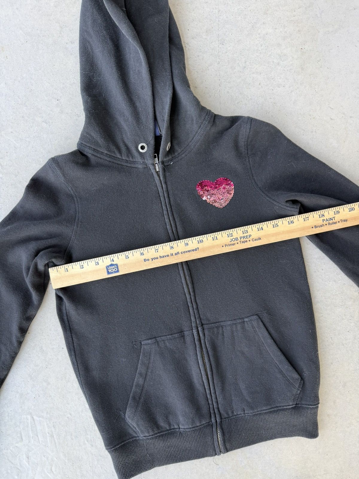 Victoria's Secret Vintage 00s Black Victorias Secret Pink Zip Up Hoodie Size XS / US 0-2 / IT 36-38 - 7 Thumbnail