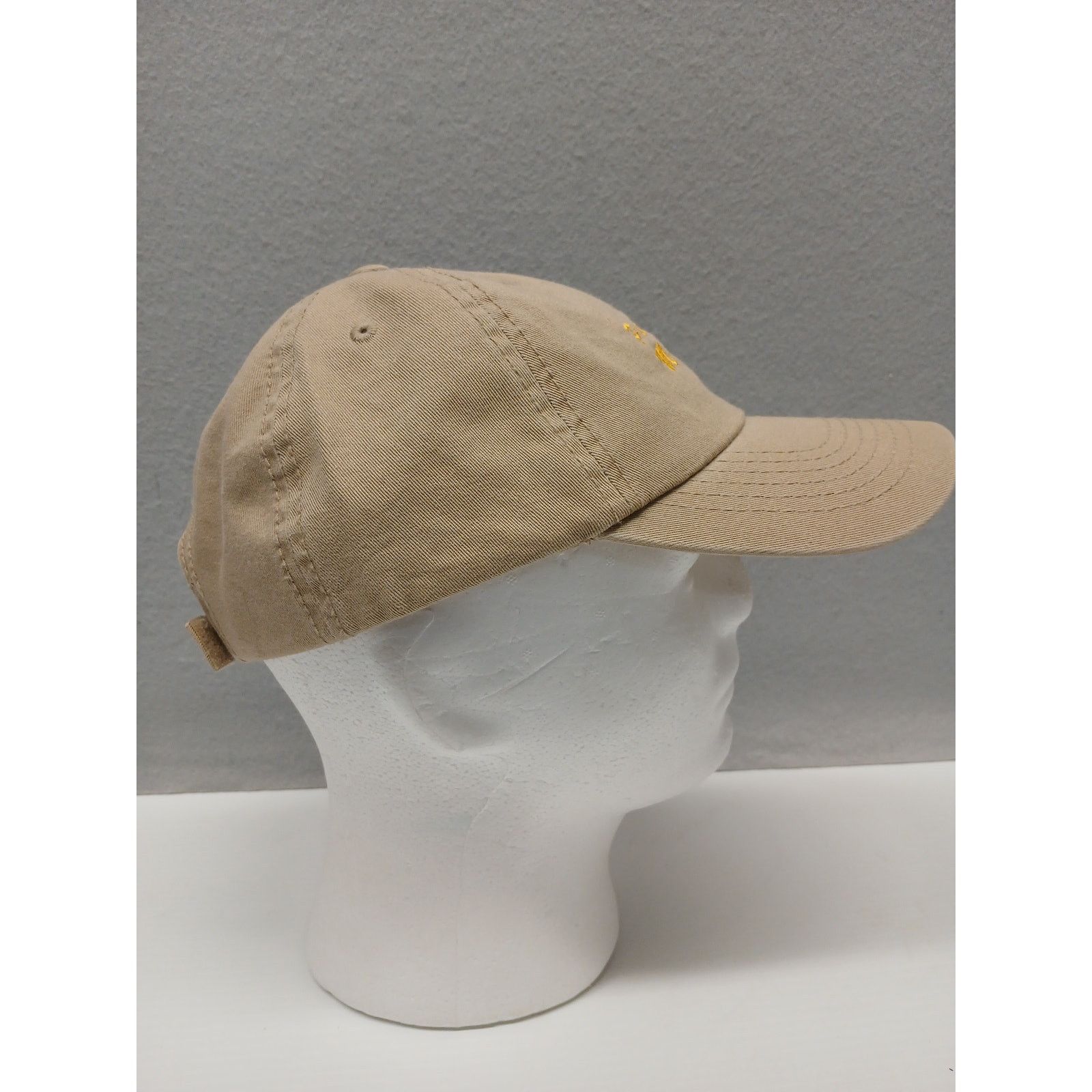 Otto OTTO (OSFM) Pastors Masters Tan Khaki Strap Back Cap/Hat Size ONE SIZE - 3 Thumbnail