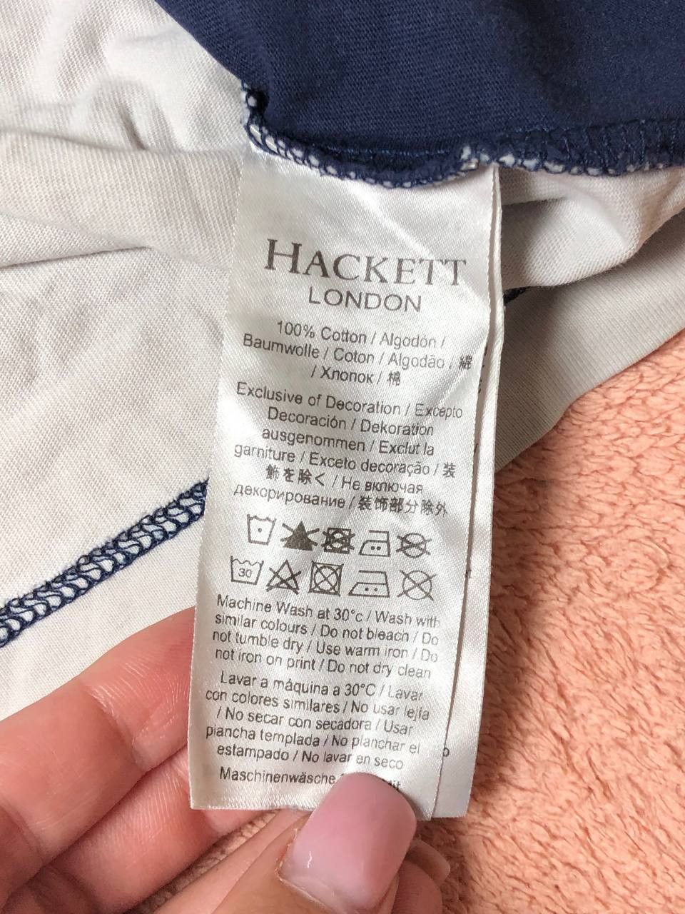 Hackett Aston Martin Racing Hackett London T Shirt Navy Size US L / EU 52-54 / 3 - 2 Thumbnail