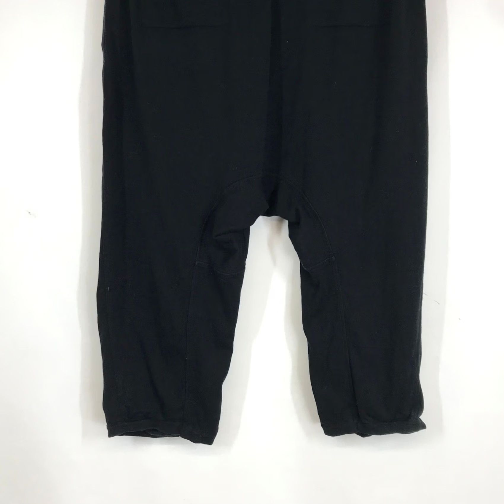 Nike Nike ESC Every Stitch Considered Black Silk Blend Harem Drop Crotch Pants L Size 36" / US 14 / IT 50 - 6 Thumbnail