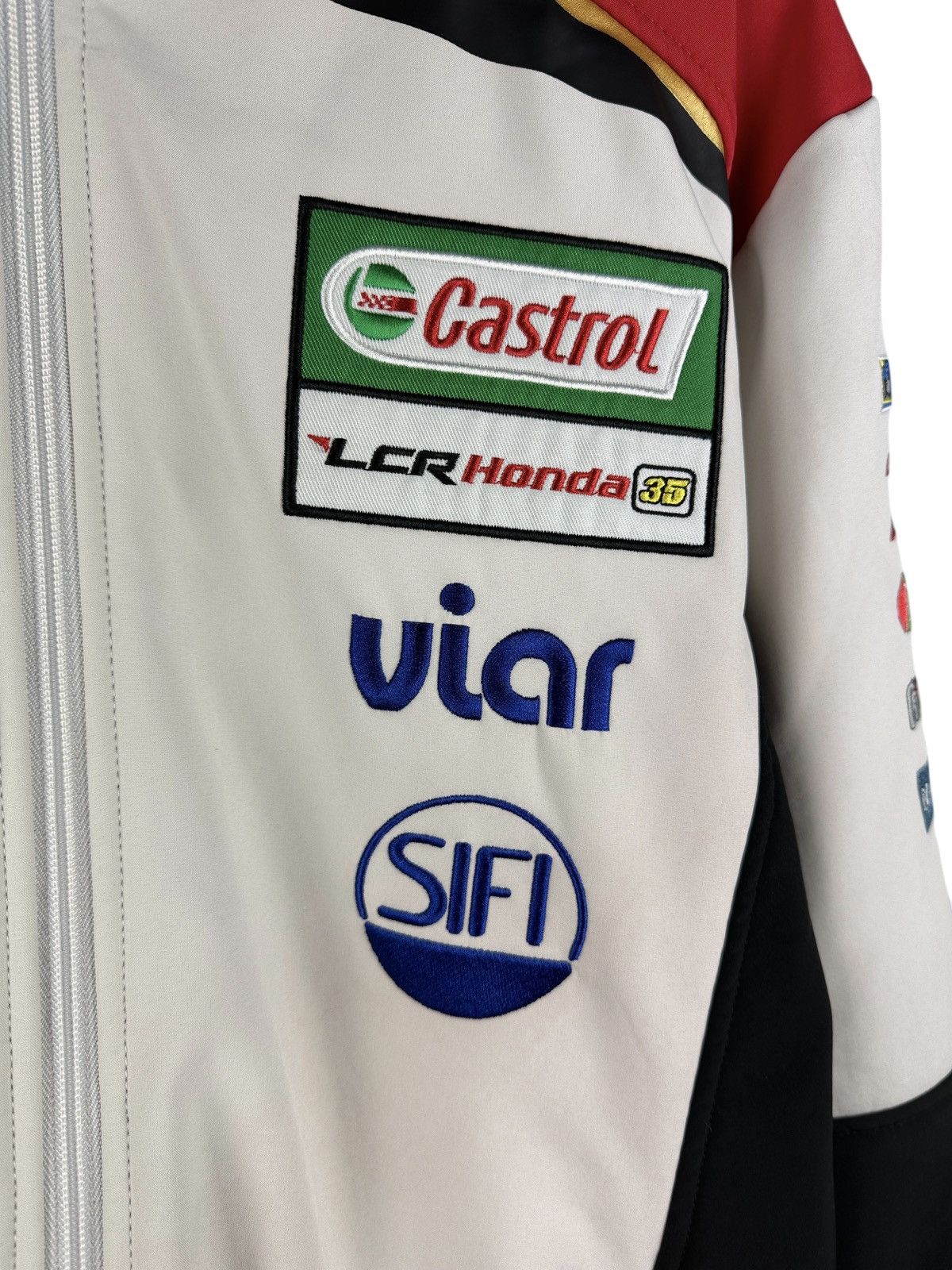 Honda Vintage LCR Honda Team Soft Shell Full Zip Racing Jacket Size US L / EU 52-54 / 3 - 3 Thumbnail