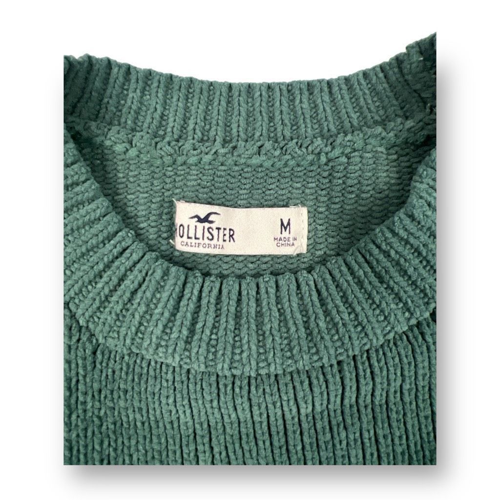 Hollister Hollister Green Crewneck Sweater Size Medium Size M / US 6-8 / IT 42-44 - 7 Thumbnail