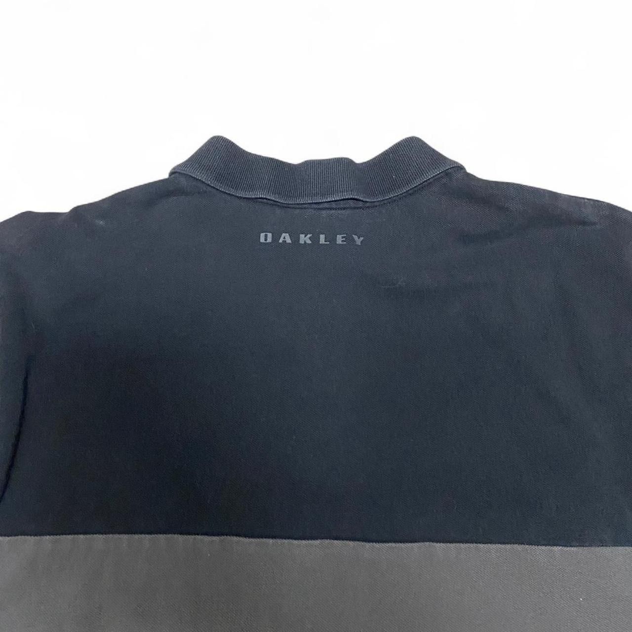 Oakley Y2K Oakley grey and black button up short sleeve shirt Size US L / EU 52-54 / 3 - 6 Thumbnail