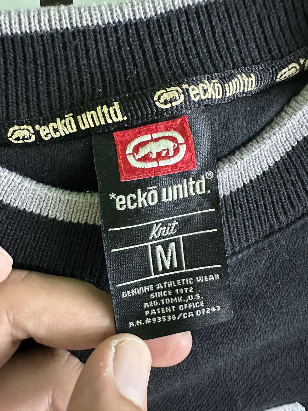 Ecko Unltd. × If Six Was Nine Vintage Ecko Unlimited Embroidery Senter Logo Sweatshirt Size US M / EU 48-50 / 2 - 11 Thumbnail