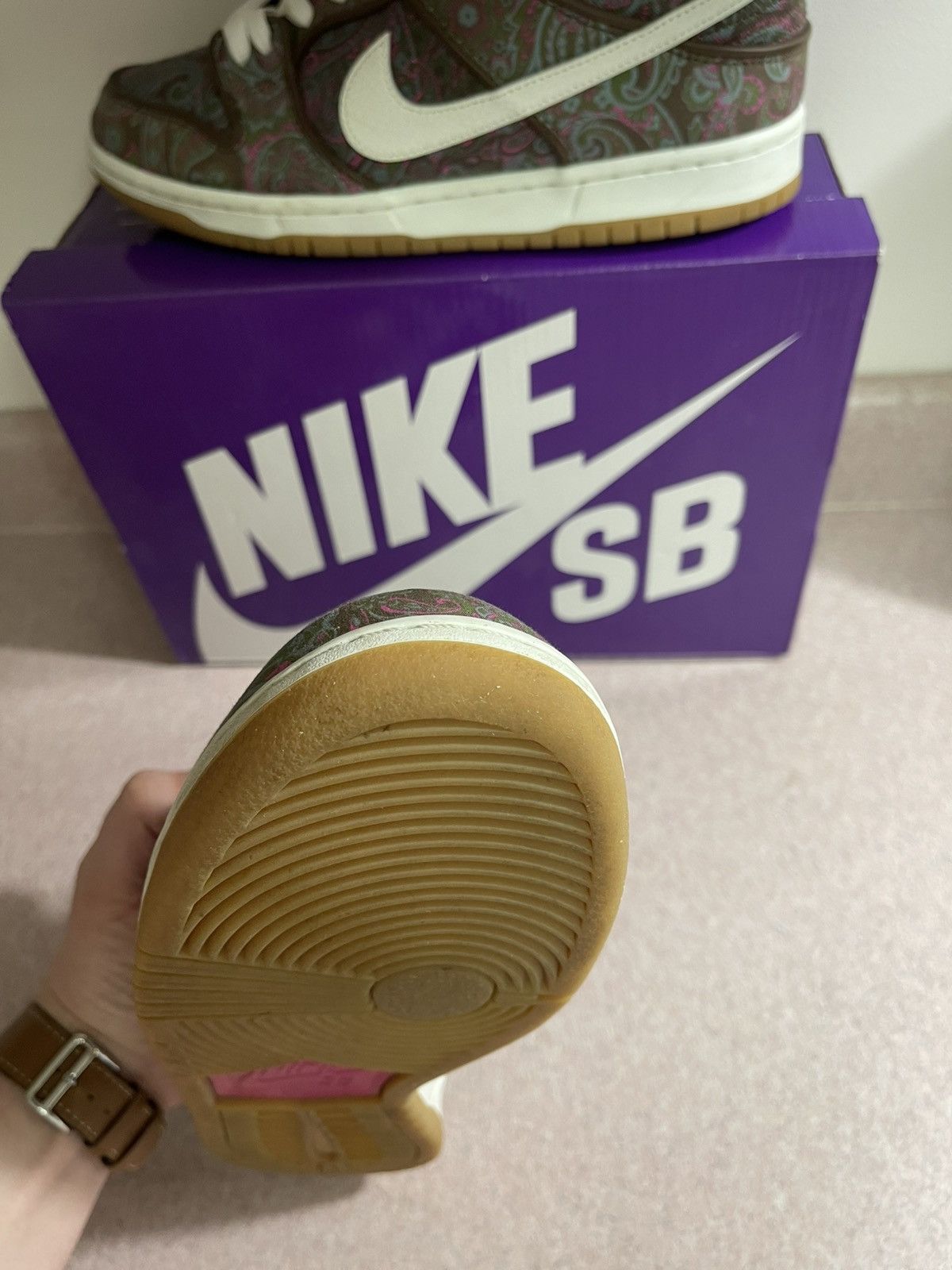 Nike × Nike SB Nike SB Dunk Low Pro Paisley Size US 9.5 / EU 42-43 - 10 Thumbnail