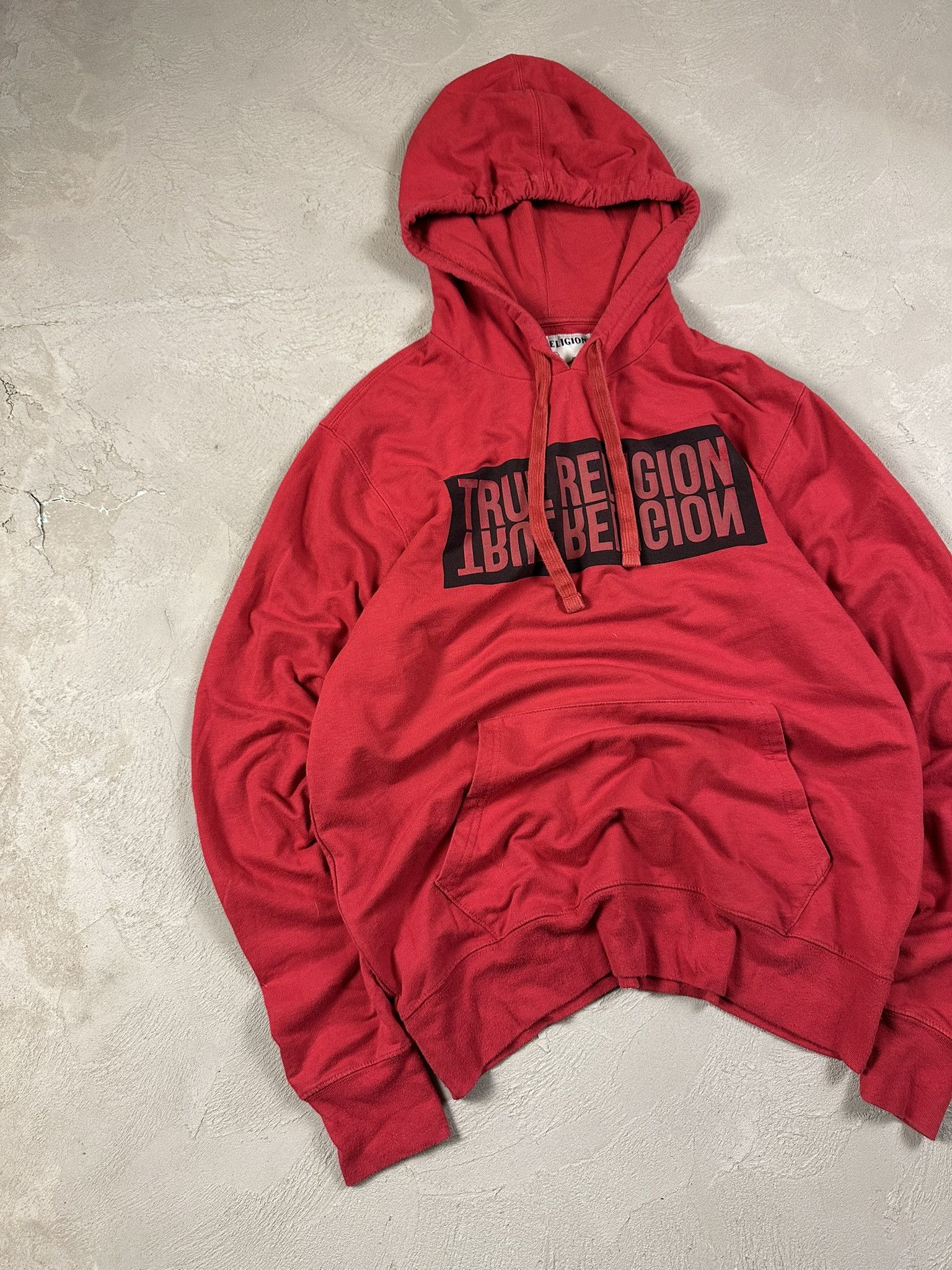 True Religion Vintage Y2k True Religion Spellout Logo Hoodie Size US L / EU 52-54 / 3 - 2 Thumbnail