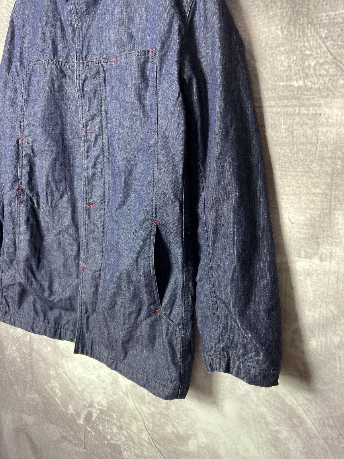 Marithe + Francois Girbaud Marithe Francois Girbaud Denim Multipocket Jacket Size US M / EU 48-50 / 2 - 7 Thumbnail