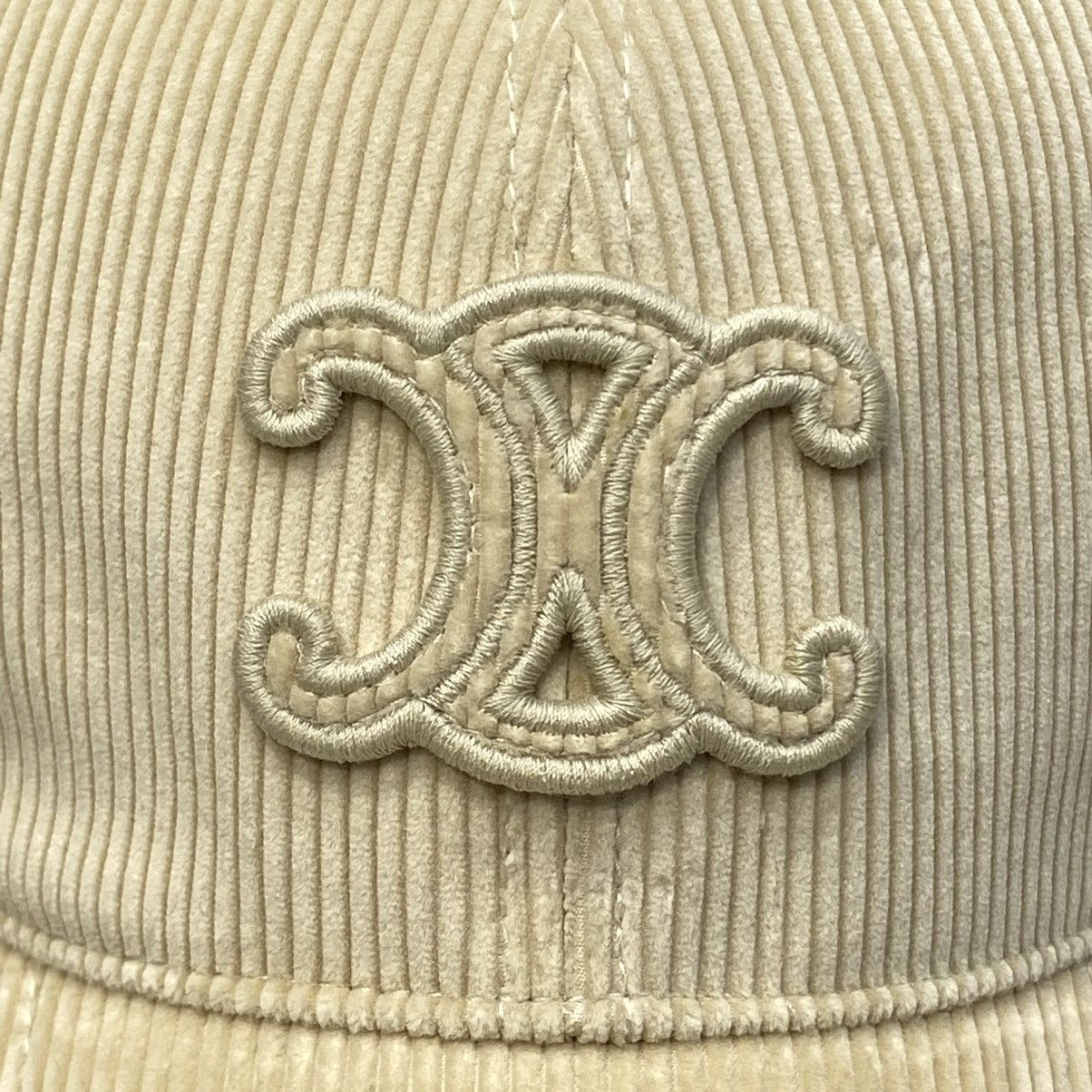 Celine CELINE Triomphe Baseball Cap In Cotton Size ONE SIZE - 2 Thumbnail