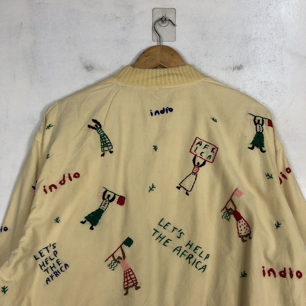 Japanese Brand × Other Indio Embroidered Bombers Jacket Size US M / EU 48-50 / 2 - 8 Thumbnail