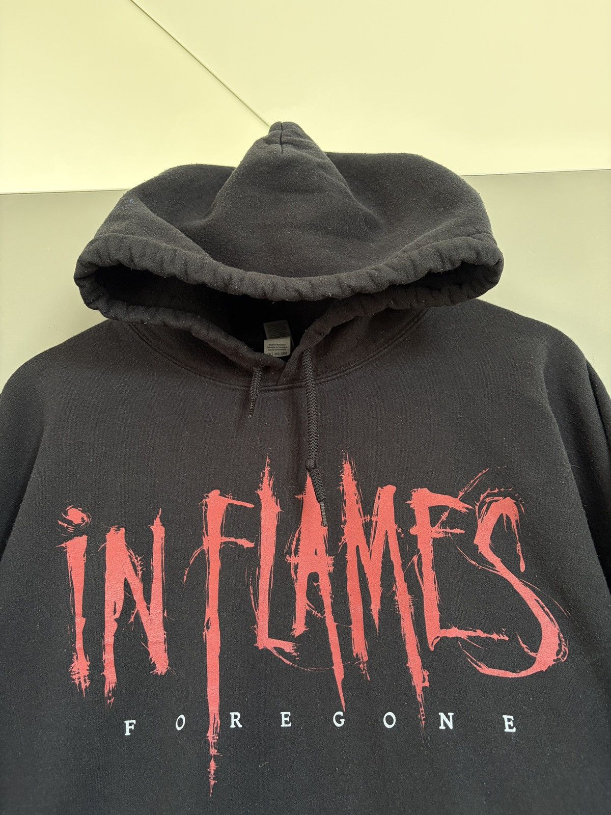 Band Tees In Flames Foregone Metal Black Hoodie Size US XXL / EU 58 / 5 - 5 Thumbnail