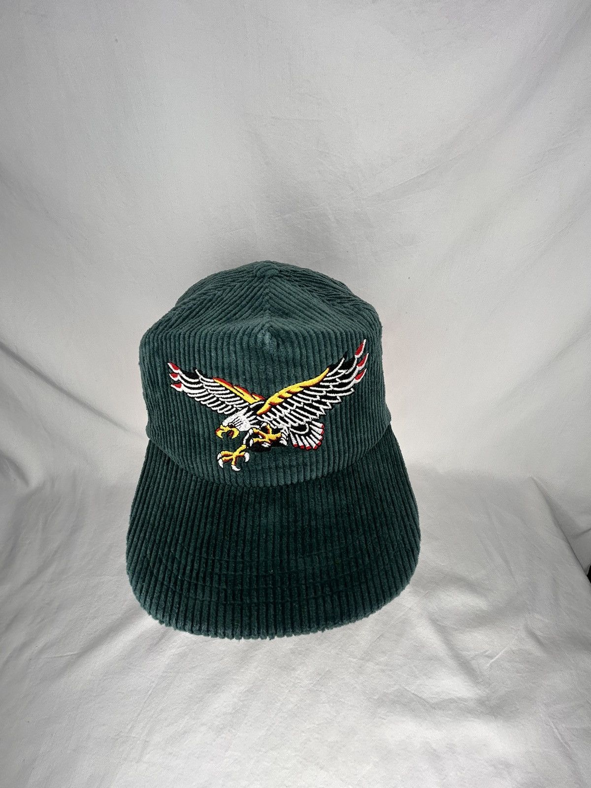 Other Indestructible MFG Corduroy Eagle Snapback Hat Green Size ONE SIZE - 2 Thumbnail