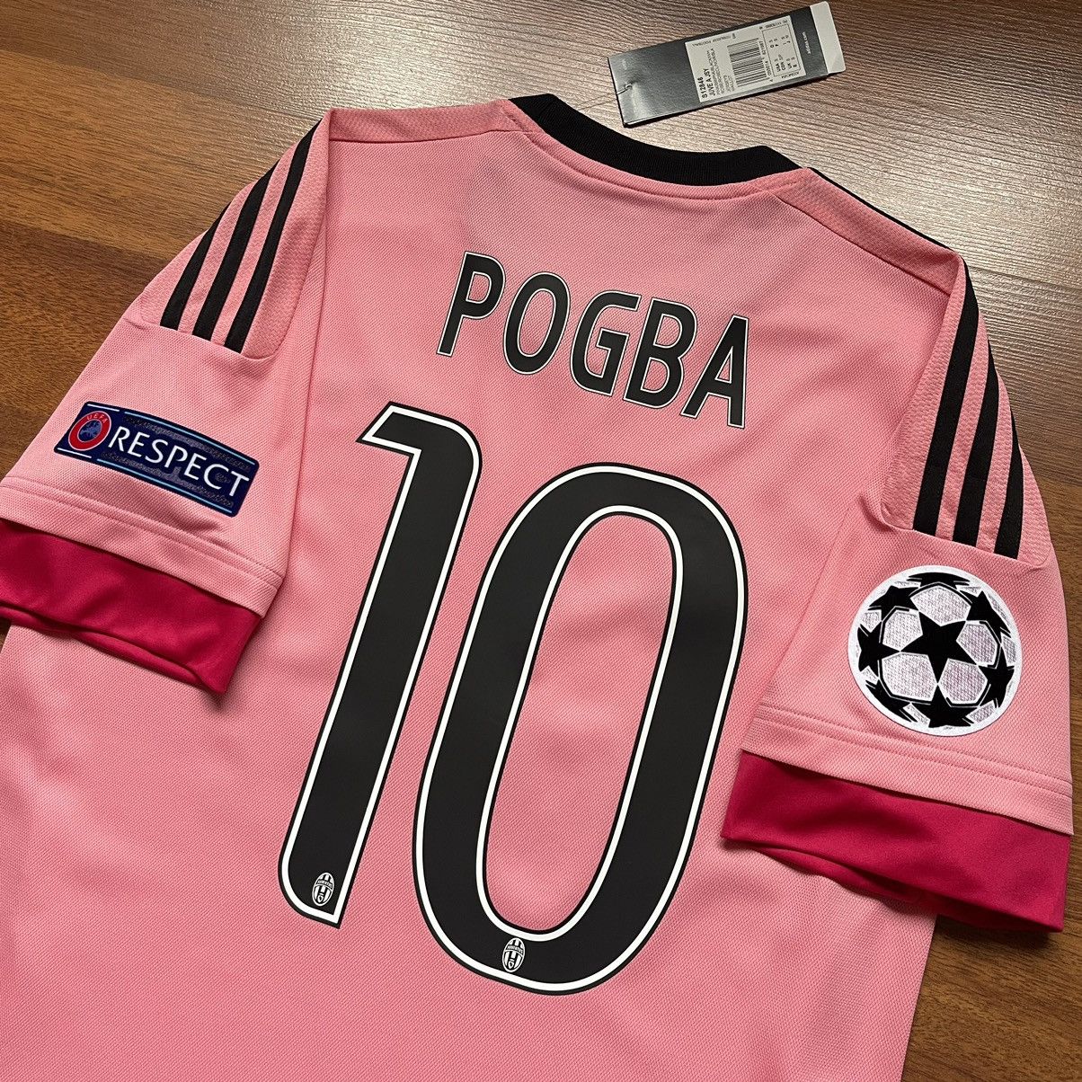 Adidas × Vintage JUVENTUS ADIDAS 2015/2016 SOCCER AWAY DRAKE JERSEY #10 POGBA Size US S / EU 44-46 / 1 - 18 Thumbnail