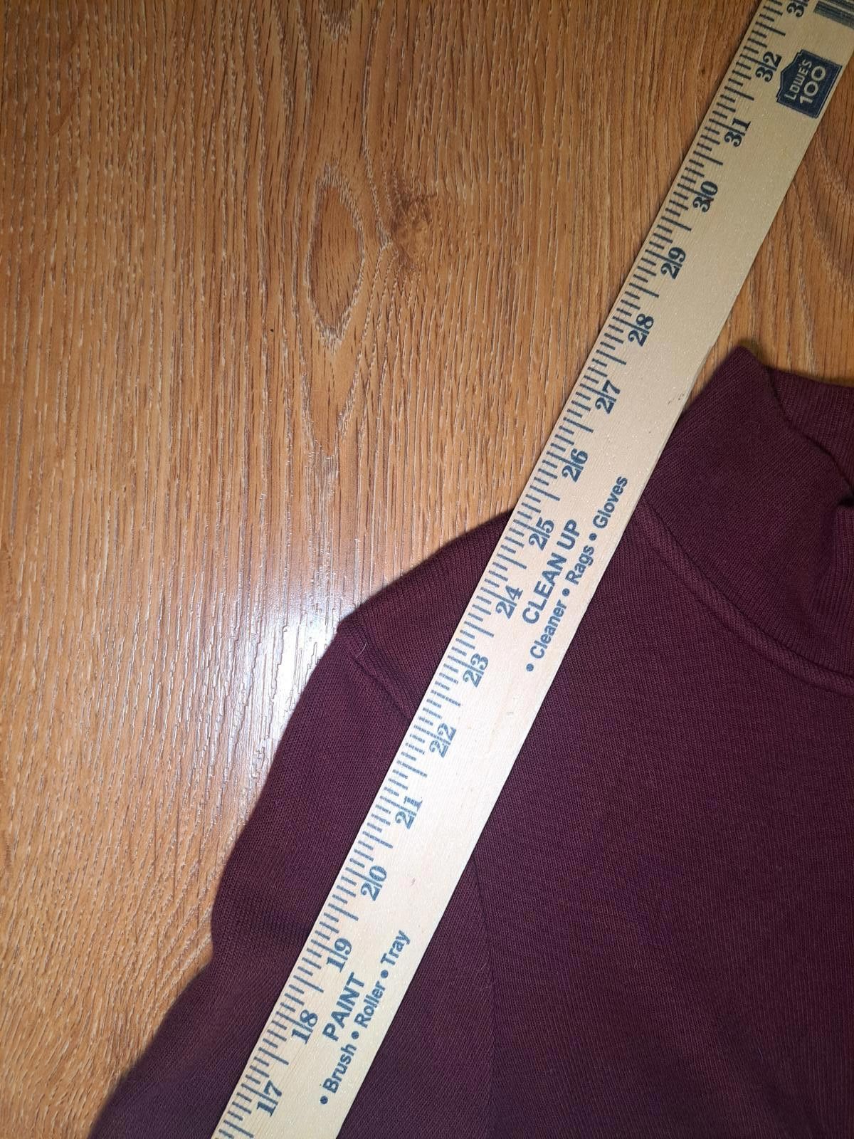 Eddie Bauer Eddie Bauer Quarter Zip Sweater Mens Large Maroon Cotton Size US L / EU 52-54 / 3 - 5 Thumbnail