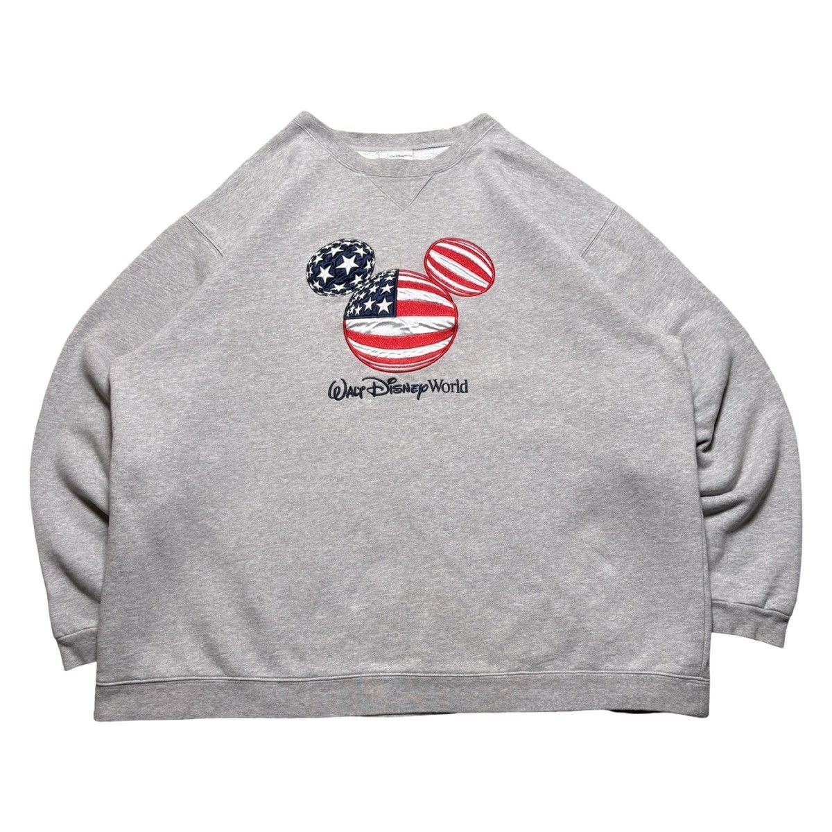 Disney MDisney World Resort Mickey Sweatshirt USA Flag Logo 2XL Size US XXL / EU 58 / 5 - 1 Thumbnail