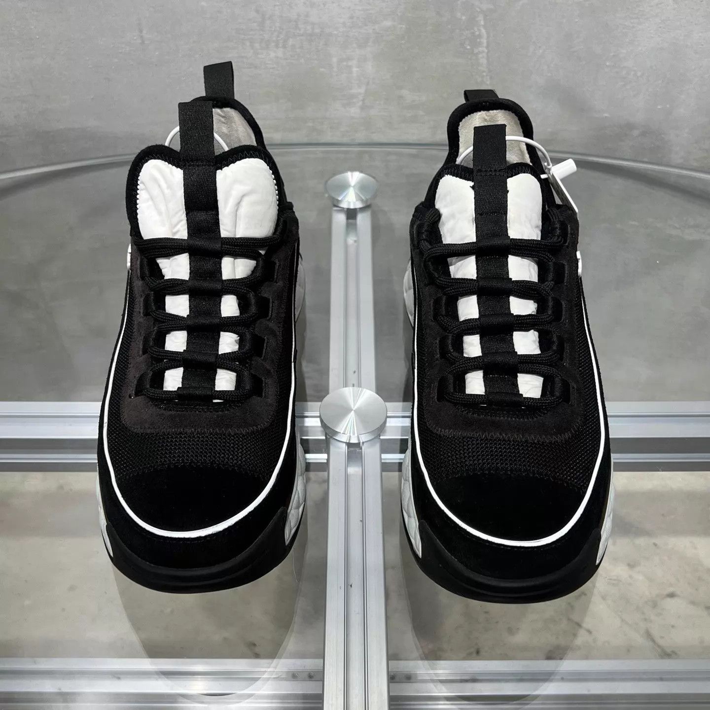 Chanel Chanel Air Sneakers Black & White 41 Size US 8 / EU 41 - 1 Thumbnail