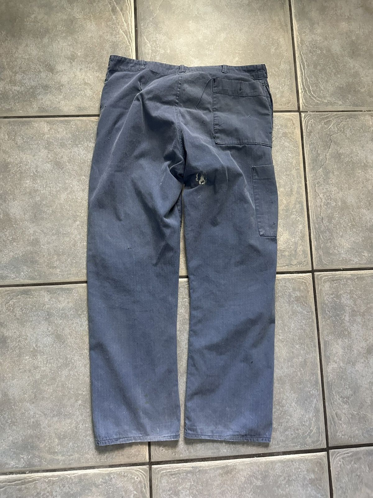 Vintage Vintage French Work Pants HBT Size US 34 / EU 50 - 4 Thumbnail