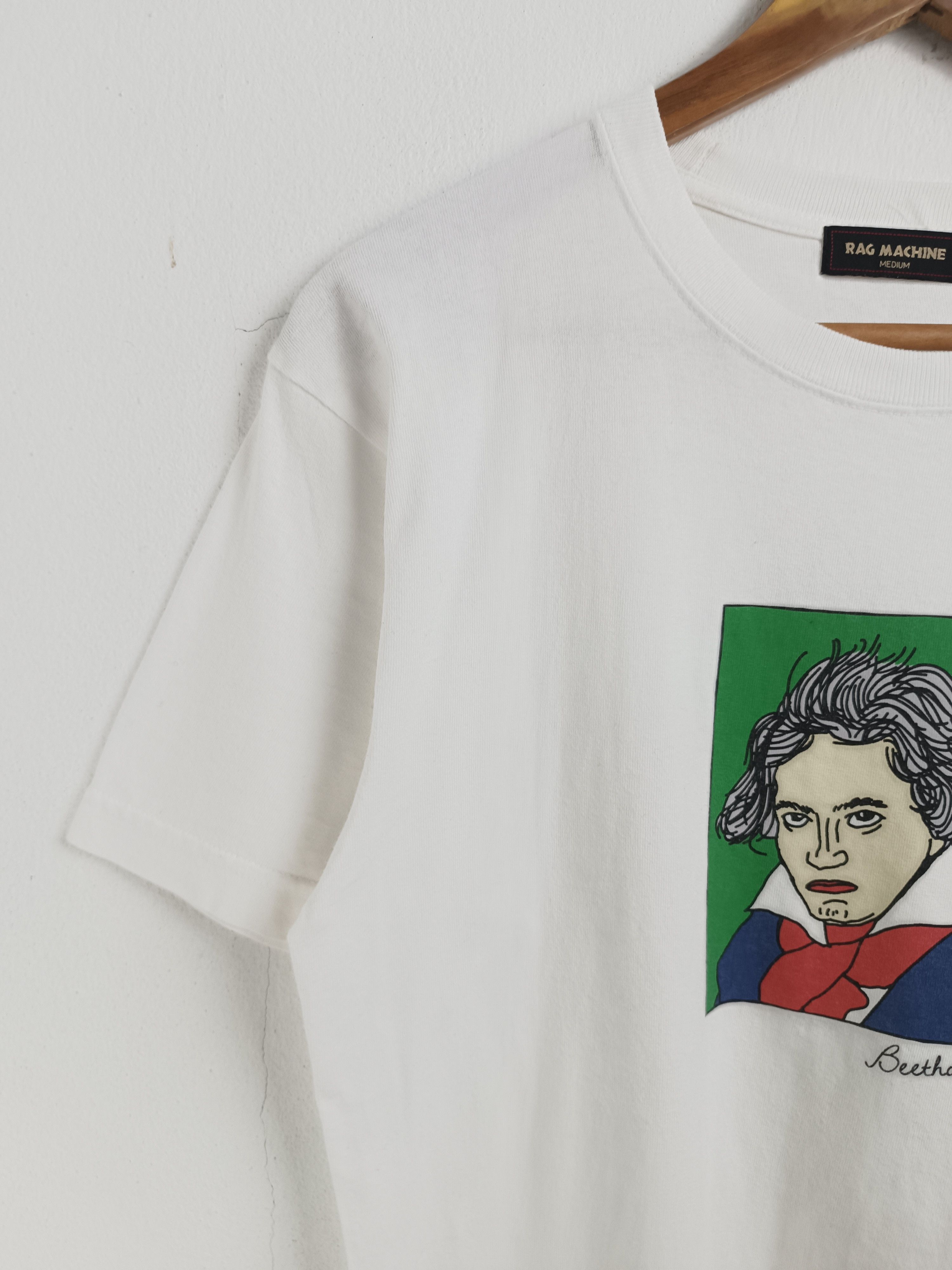 Other VINTAGE Y2K BEETHOVEN BY RAG MACHINE PORTRAIT TEE Size US M / EU 48-50 / 2 - 5 Thumbnail