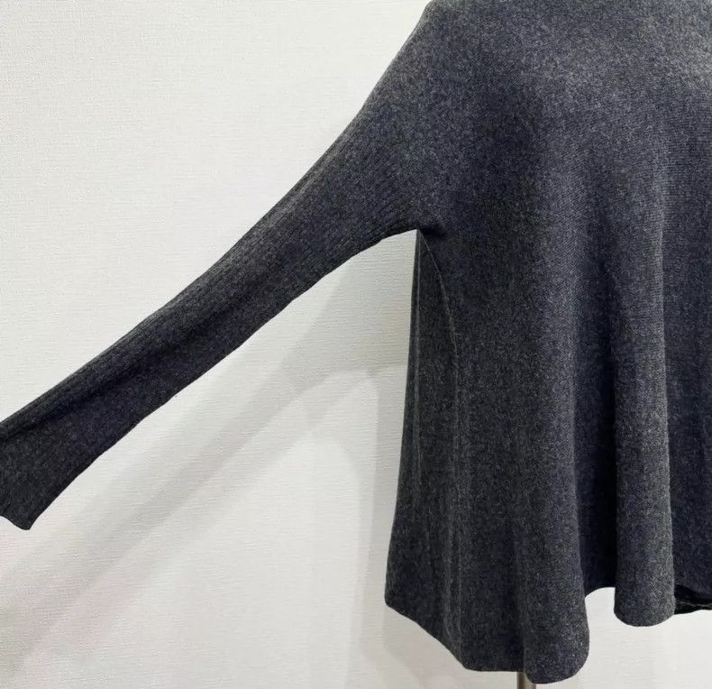Yohji Yamamoto Yohji Yamamoto Wide-brimmed felted wool hole dress ruffled Size US M / EU 48-50 / 2 - 6 Thumbnail