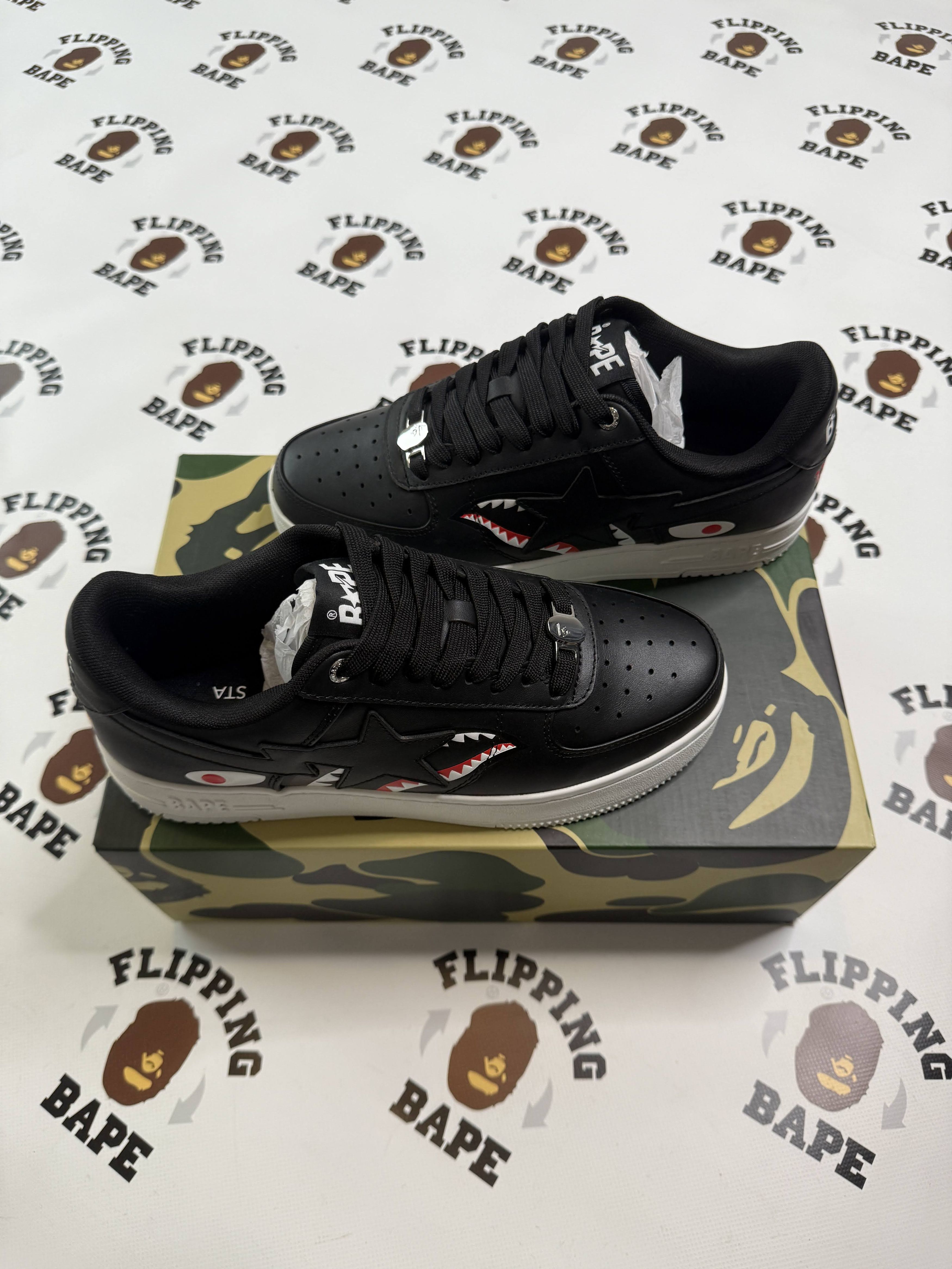 Bape BAPE STA LOW SHARK Size US 8.5 / EU 41-42 - 2 Thumbnail