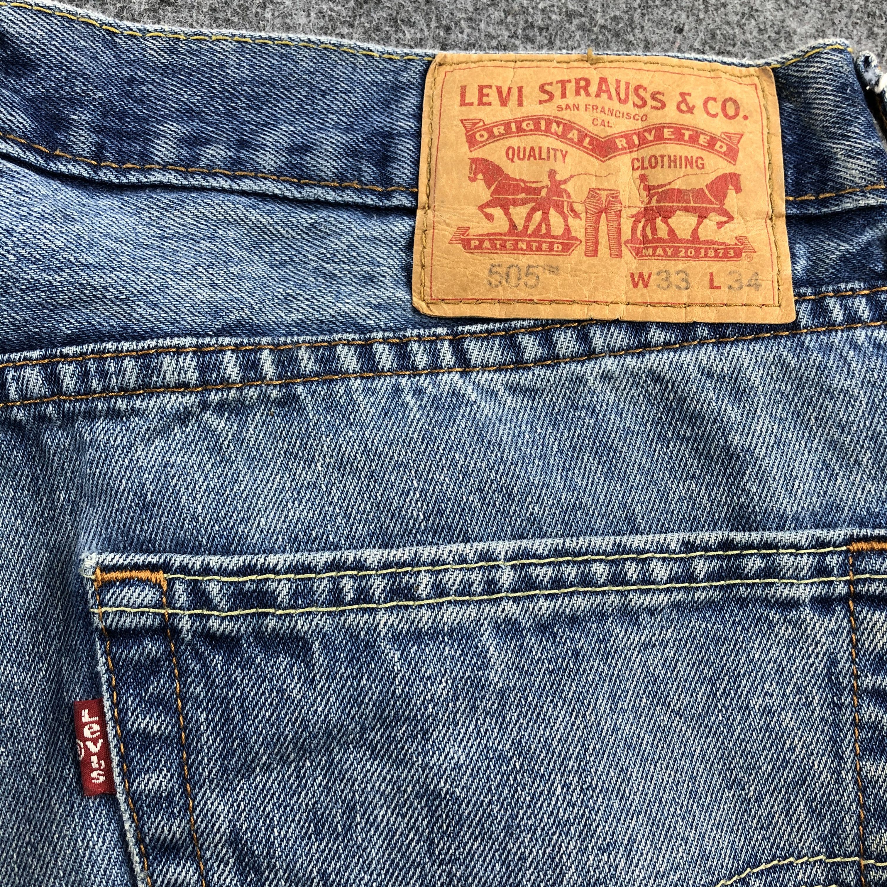 Levi's × Vintage Vintage Rusty Levis 505 Jeans-JM1332 Size US 34 / EU 50 - 6 Thumbnail