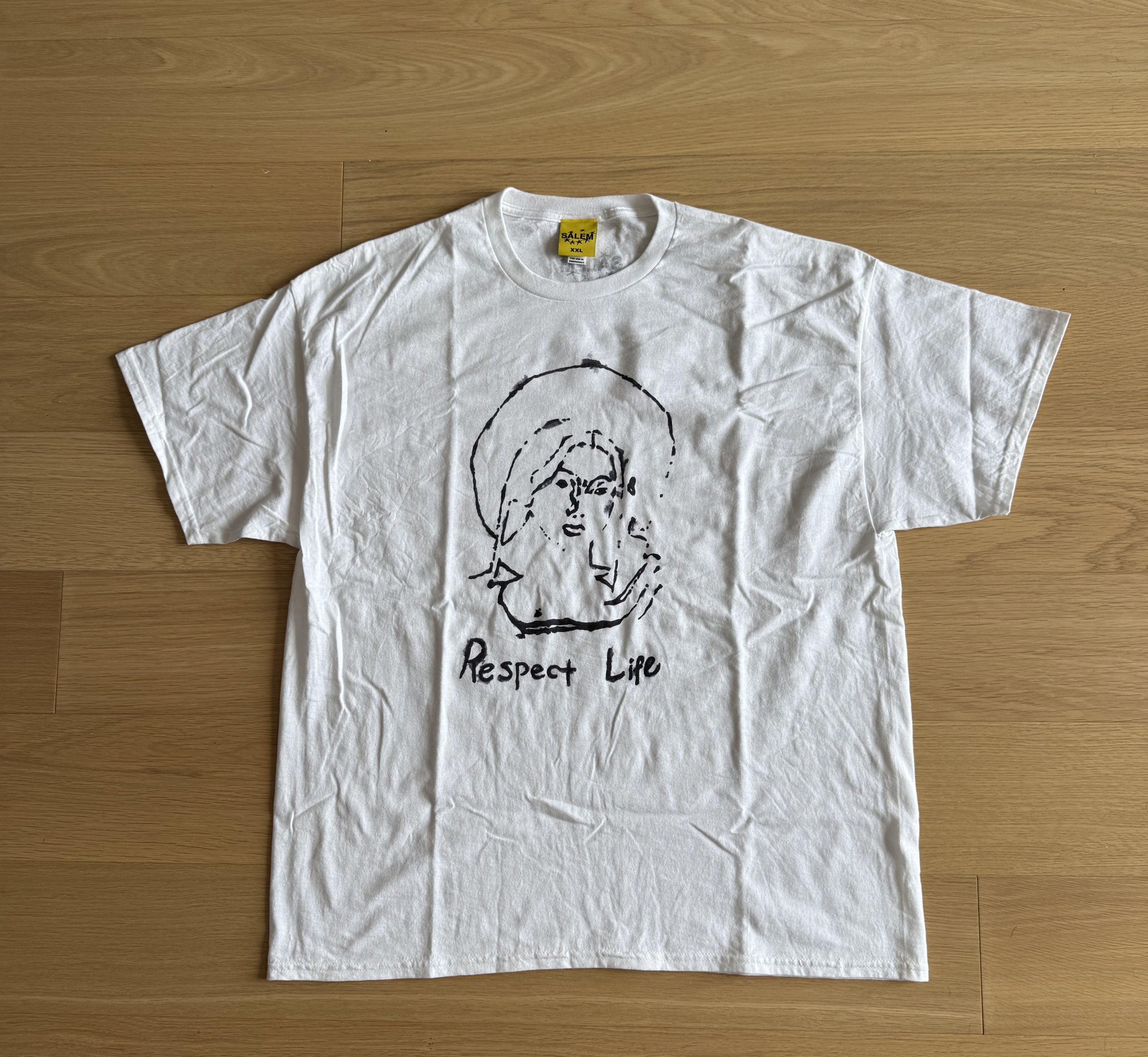 S4LEM SALEM (S4LEM) RESPECT LIFE T SHIRT Size US XXL / EU 58 / 5 - 1 Thumbnail