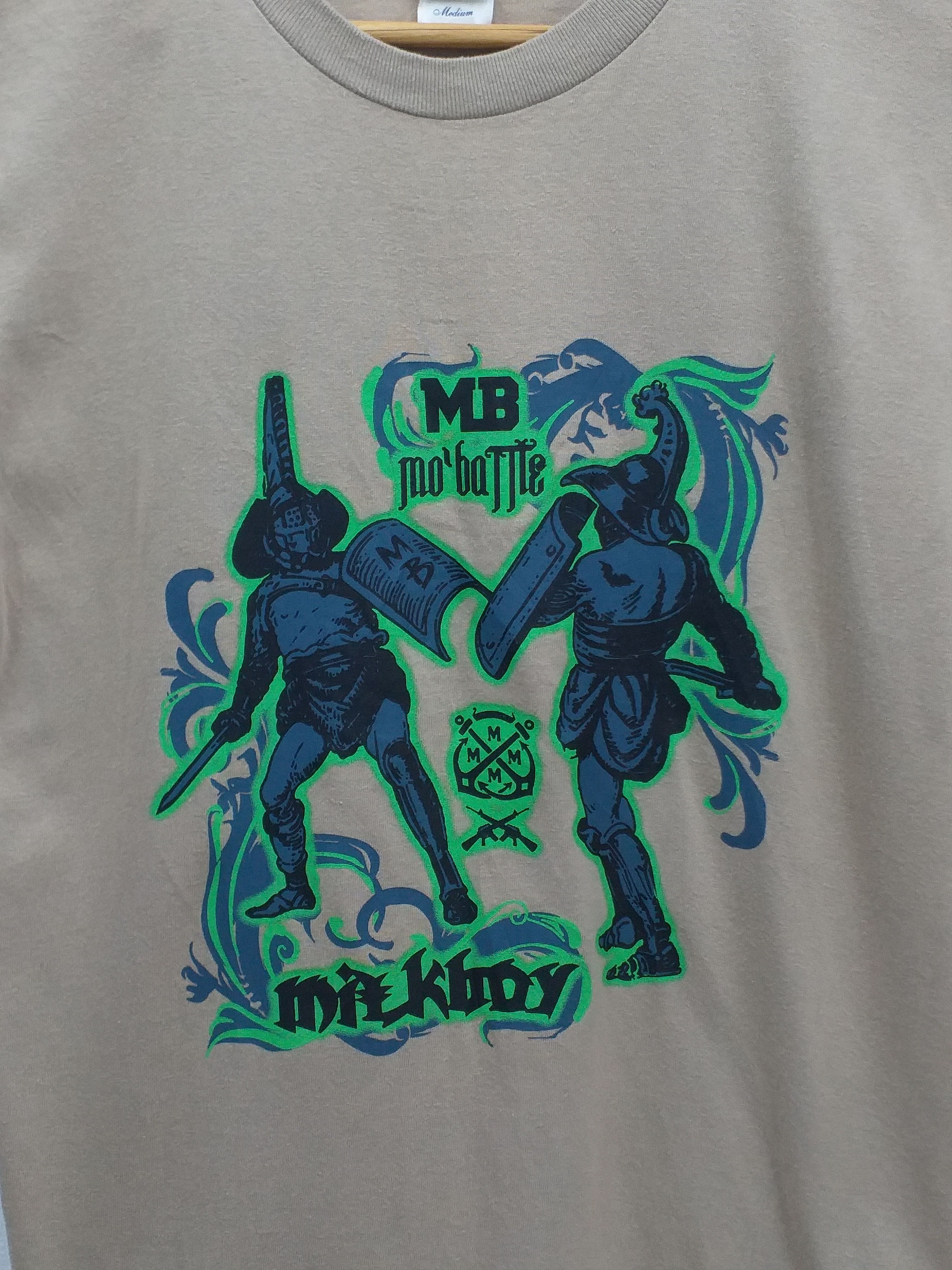 Japanese Brand Vintage Milkboy MBRIGADE Medium T-Shirt -C042 Size US M / EU 48-50 / 2 - 3 Thumbnail