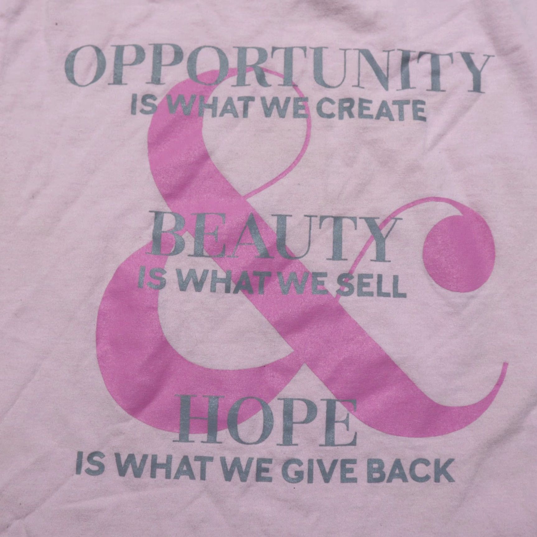 Vintage Mary Kay Pink Tee T-Shirt Short Sleeve Adult Women's Large L Shirt Pink 100% Cotton Graphic Tee Women Size L / US 10 / IT 46 - 2 Thumbnail