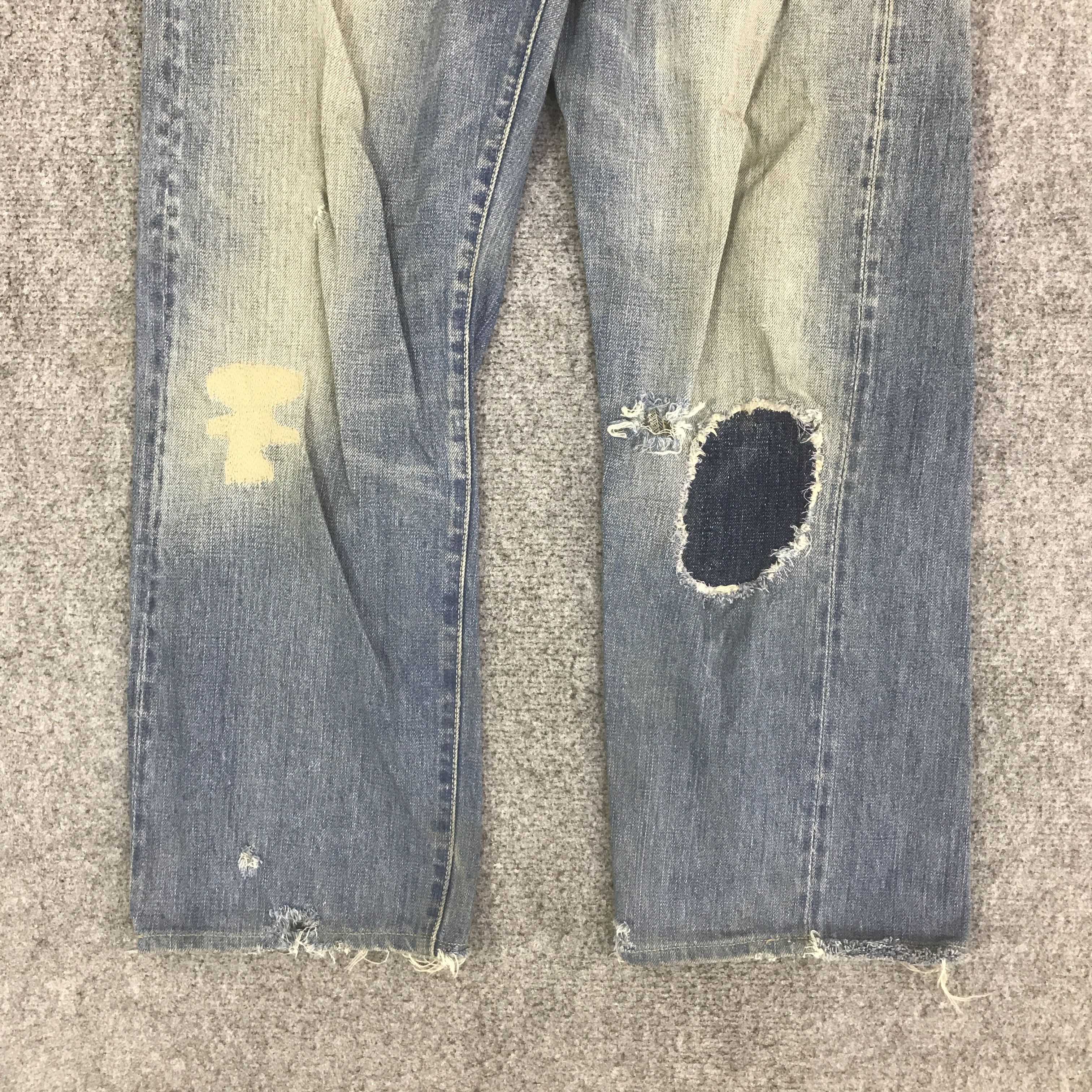 Levi's LEVIS 501 PATCHWORK JEANS DEMIM PANTS K129B8 Size US 32 / EU 48 - 3 Thumbnail