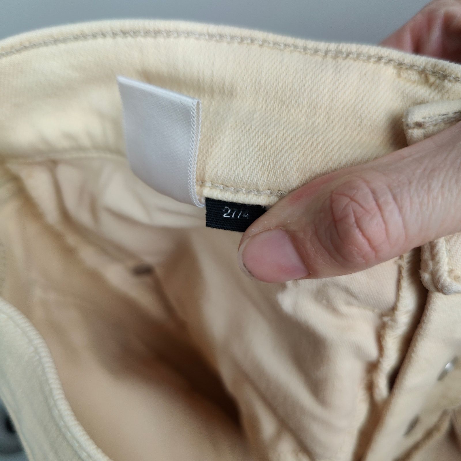 Veronica Beard Veronica Beard Skinny Jeans Womens 27 4 Maera Mustard Yellow Size 27" / US 4 / IT 40 - 8 Thumbnail