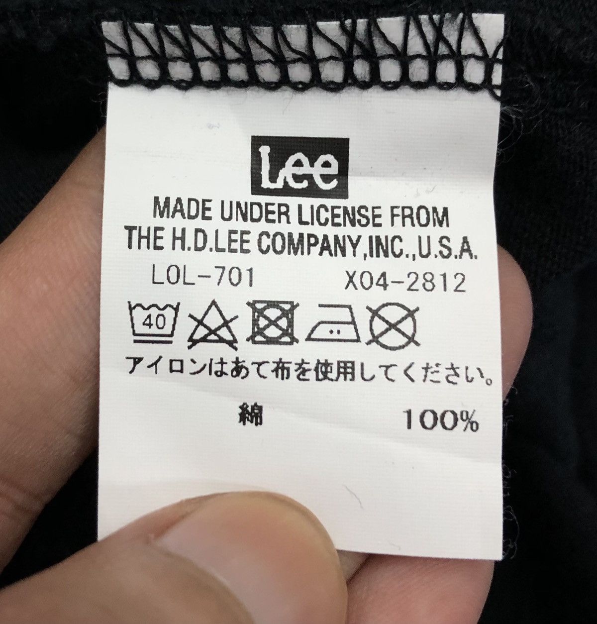 Lee Union Made Lee Sanforized Shrunk T-Shirt Size US L / EU 52-54 / 3 - 8 Thumbnail