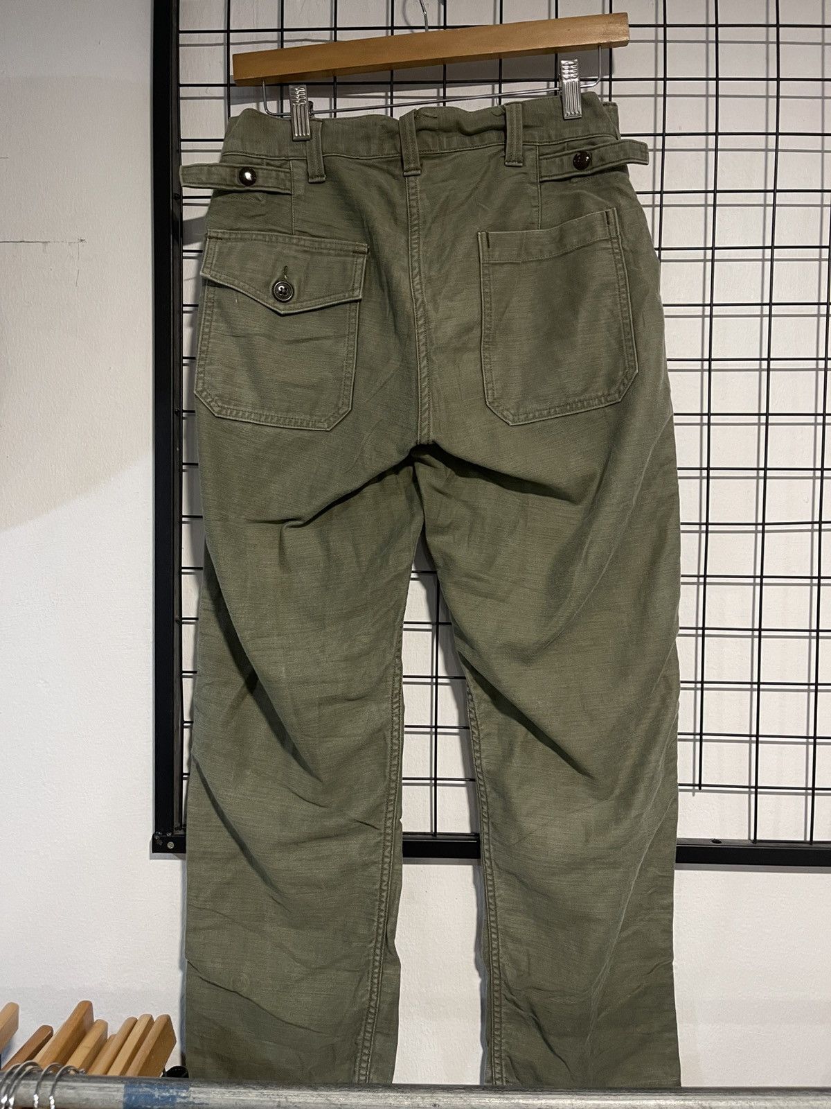 Freewheelers FREEWHEELERS M-1942 MILITARY-STYLE TROUSER Size US 30 / EU 46 - 4 Thumbnail