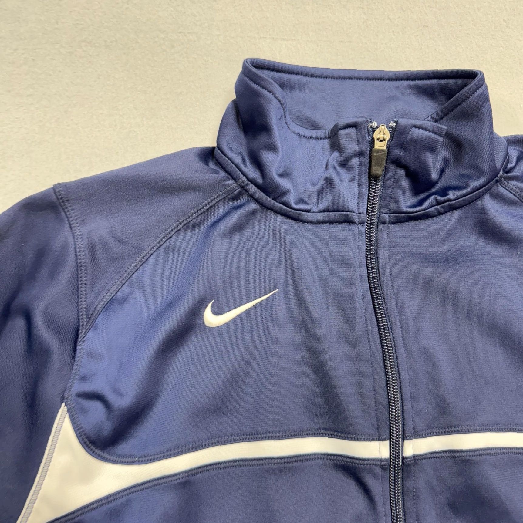 Nike Nike Jacket Mens Large Blue Full Zip Track Warm Up Training Swoosh Size US L / EU 52-54 / 3 - 3 Thumbnail