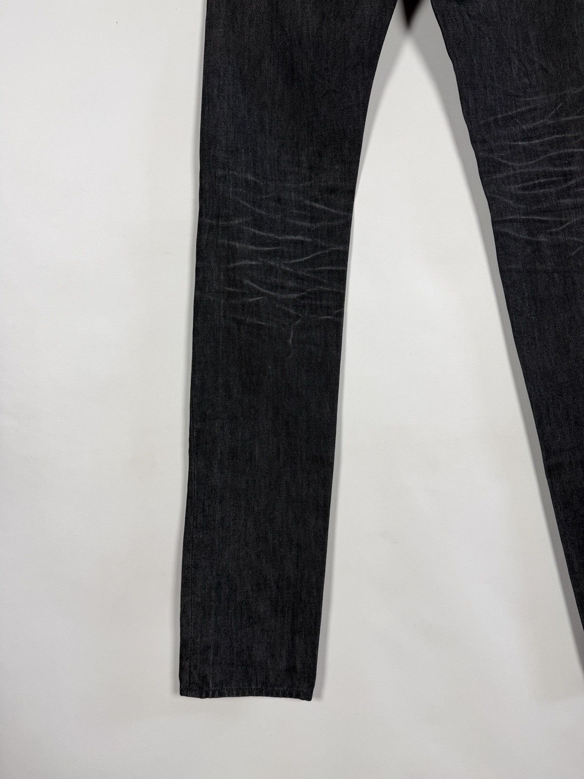 Helmut Lang Helmut Lang Dark Wash Slim Straight Jeans Made In USA Sz 28 Size US 28 / EU 44 - 13 Thumbnail