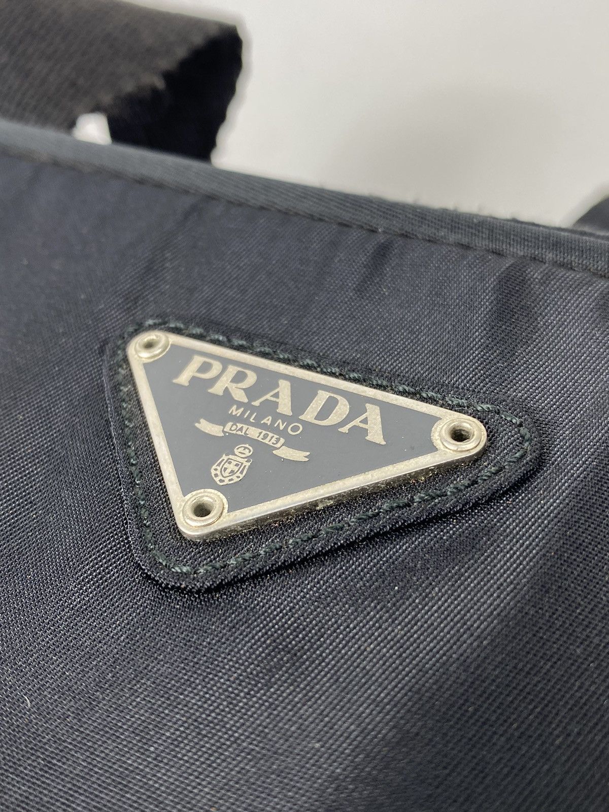 Prada Prada Tessuto Nero Nylon Shoulder Bag Size ONE SIZE - 6 Thumbnail